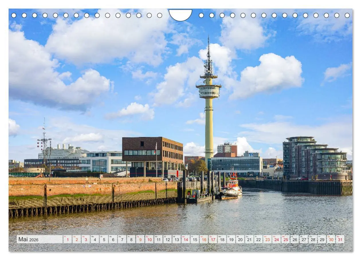 Bild: 9783457754177 | Bremerhaven Stadtansichten (Wandkalender 2026 DIN A4 quer),...