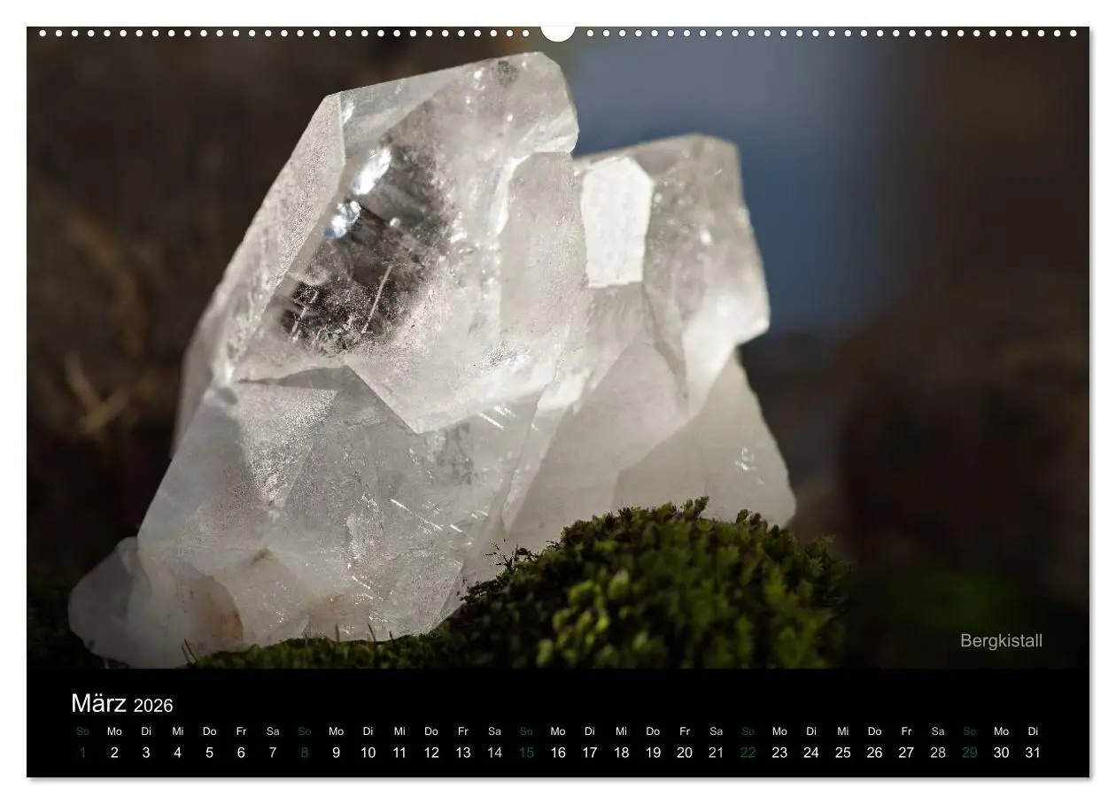 Bild: 9783516084177 | Edelsteine. Wunder der Natur (hochwertiger Premium Wandkalender...