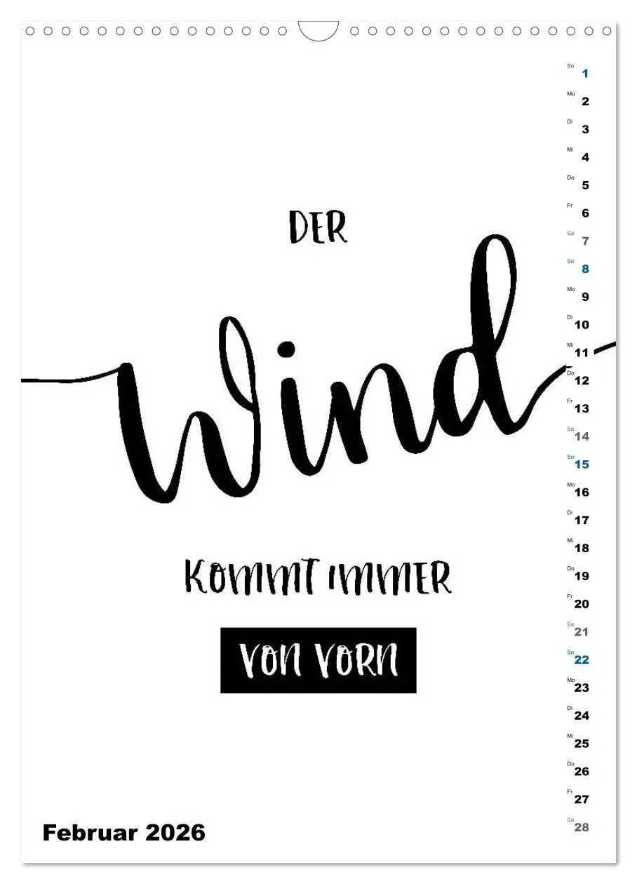 Bild: 9783516394177 | PLATT Typische Sprüche (Wandkalender 2026 DIN A3 hoch), CALVENDO...