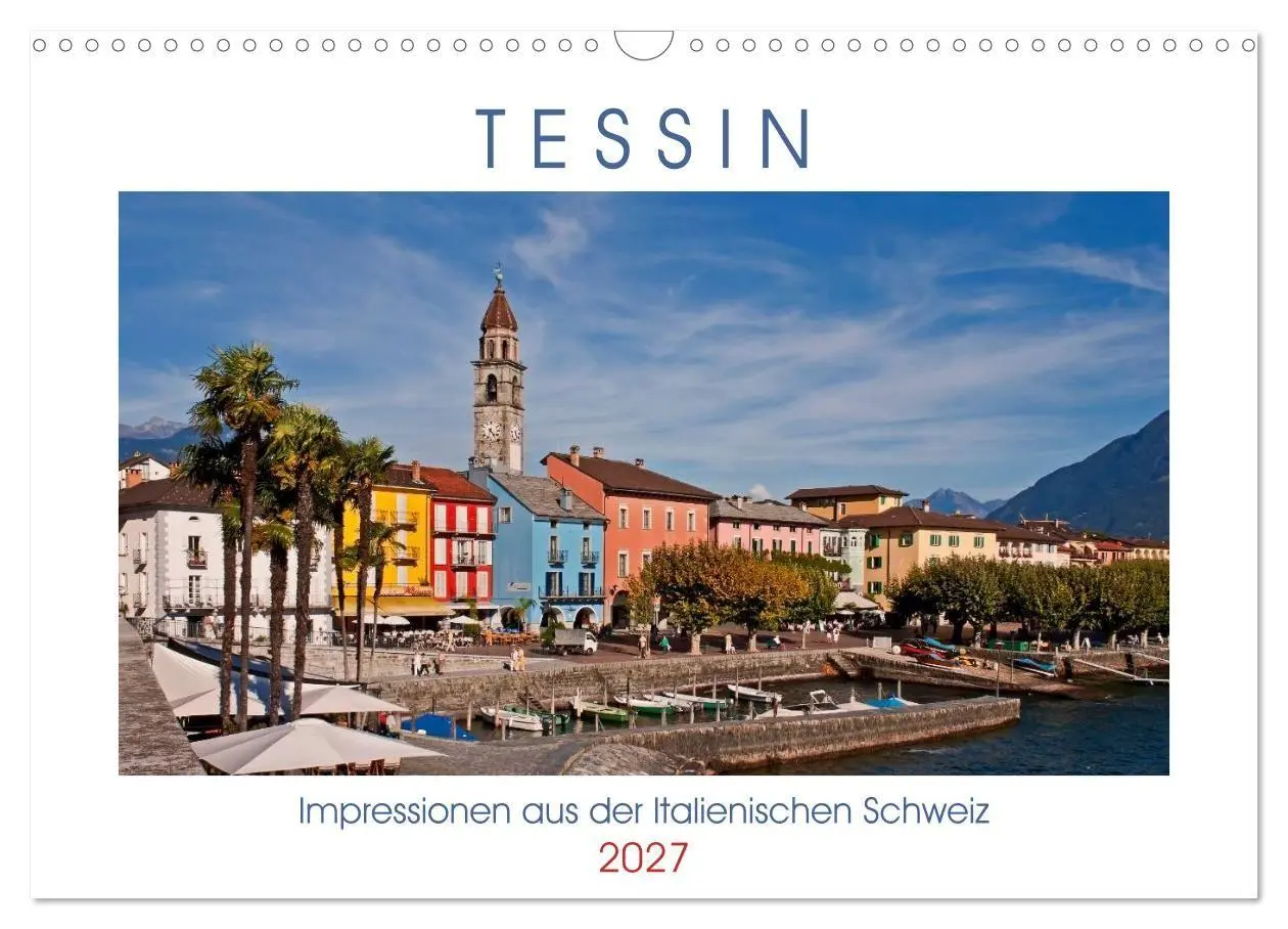 Cover: 9783569794177 | Tessin, Impressionen aus der Italienischen Schweiz (Wandkalender...