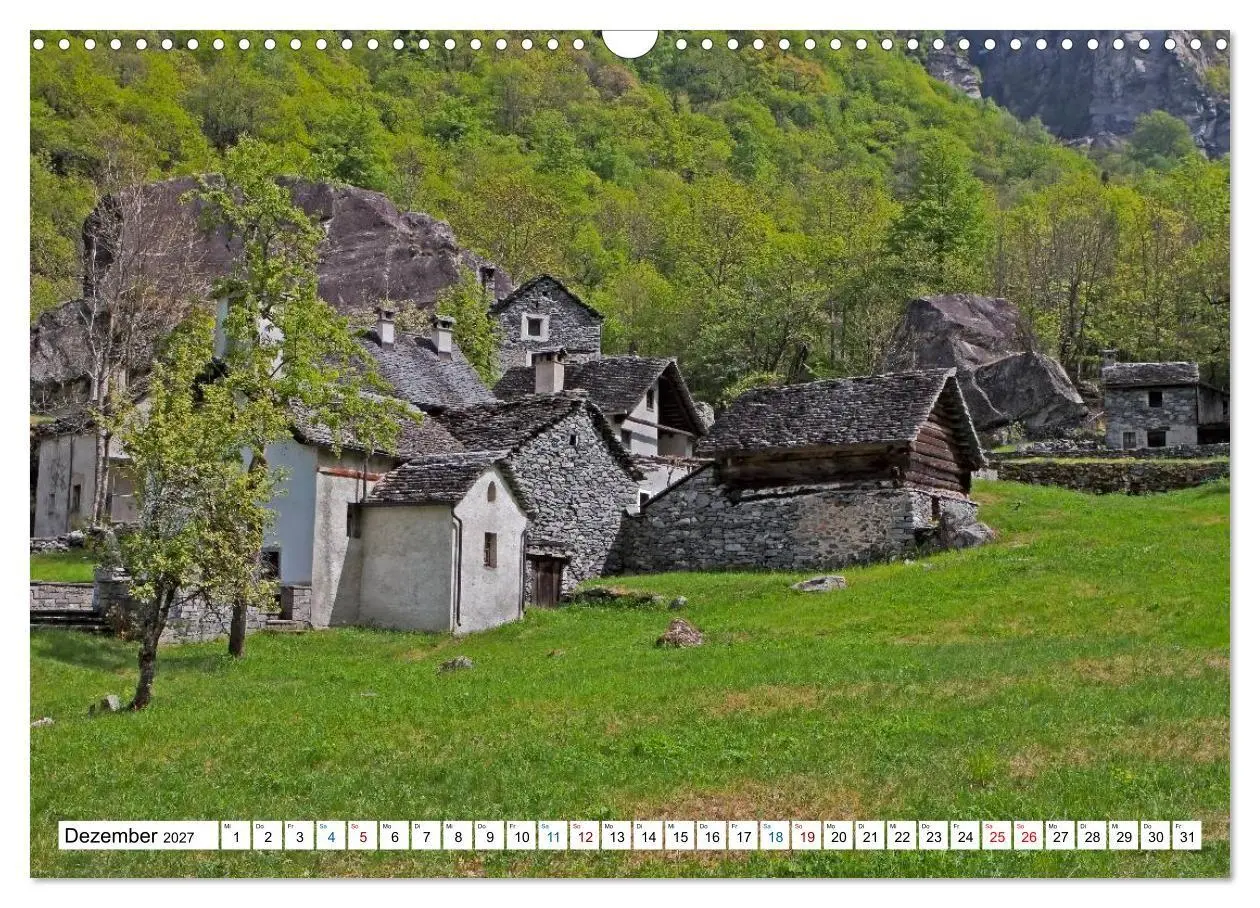 Bild: 9783569794177 | Tessin, Impressionen aus der Italienischen Schweiz (Wandkalender...