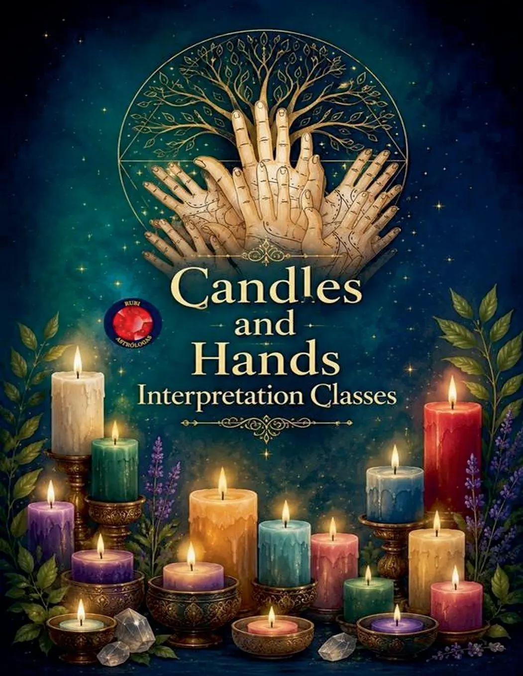 Cover: 9798223054177 | Candles and Hands. Interpretation Classes | Alina A Rubi (u. a.)