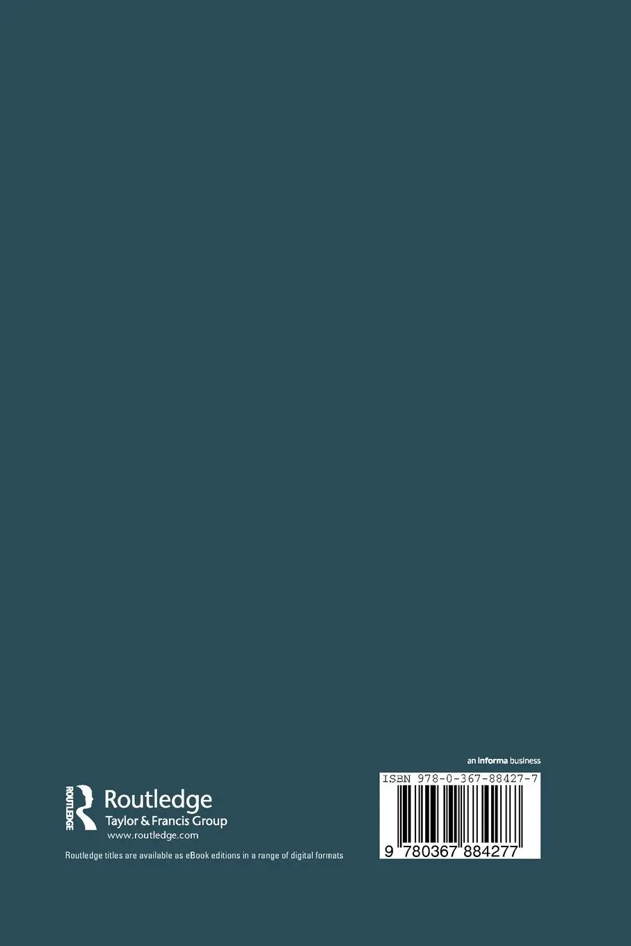 Rückseite: 9780367884277 | Ecogothic in Nineteenth-Century American Literature | Keetley (u. a.)