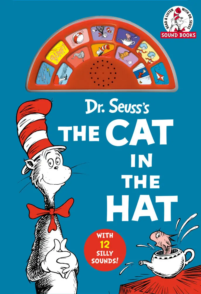 Cover: 9780593434277 | Dr. Seuss's The Cat in the Hat with 12 Silly Sounds! | Dr. Seuss