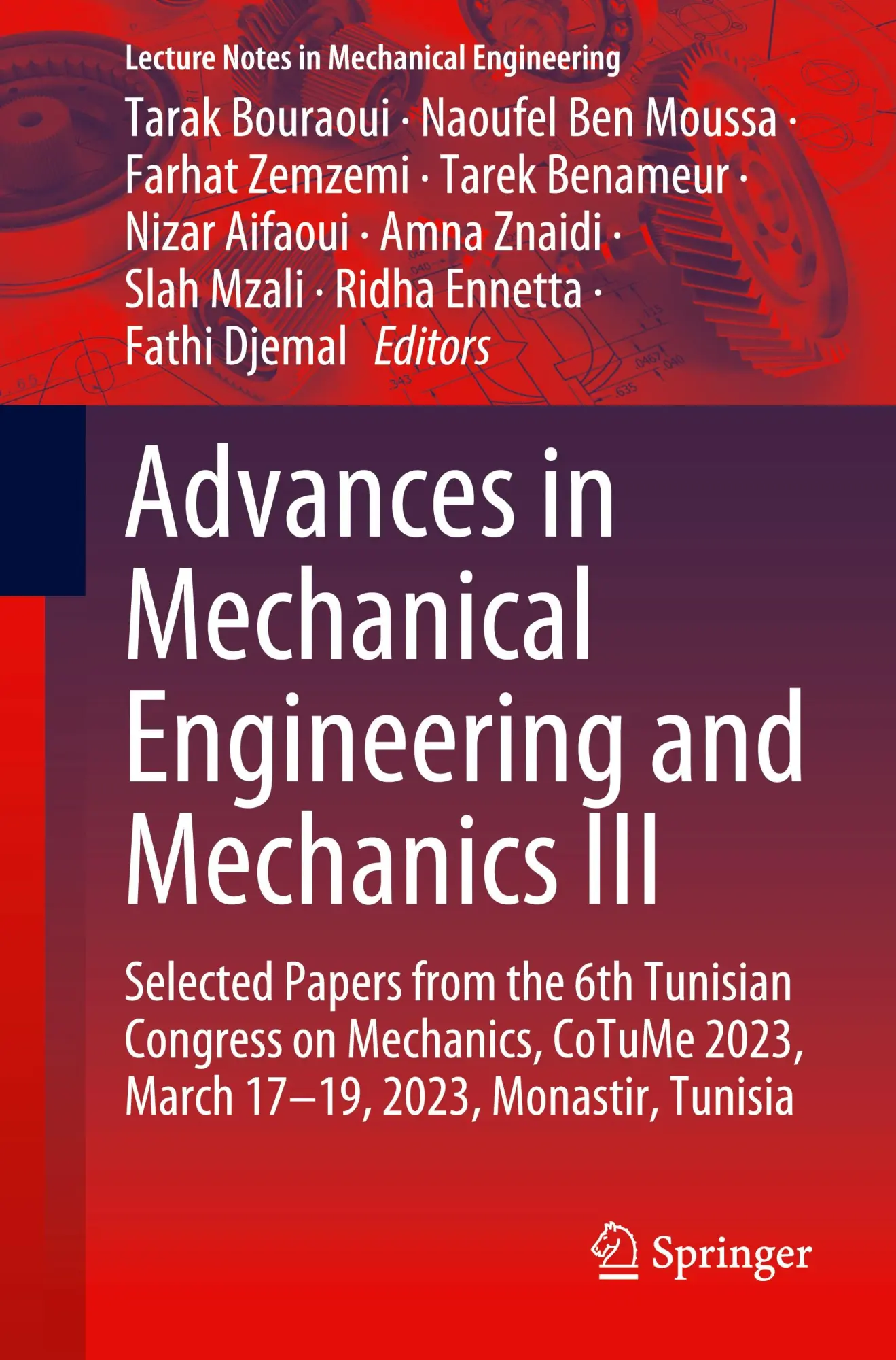 Cover: 9783031704277 | Advances in Mechanical Engineering and Mechanics III | Taschenbuch