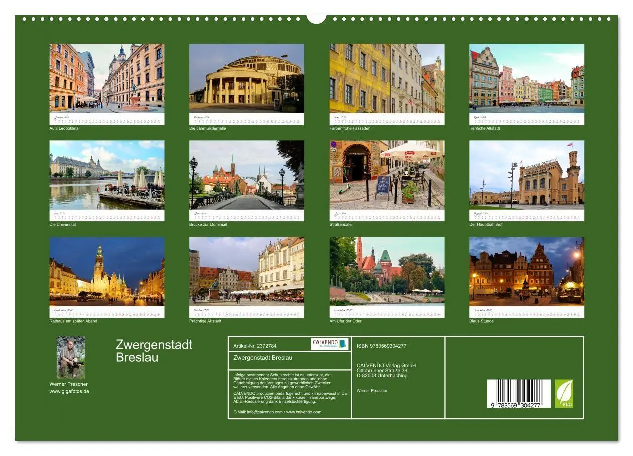 Bild: 9783569304277 | Zwergenstadt Breslau (hochwertiger Premium Wandkalender 2027 DIN A2...