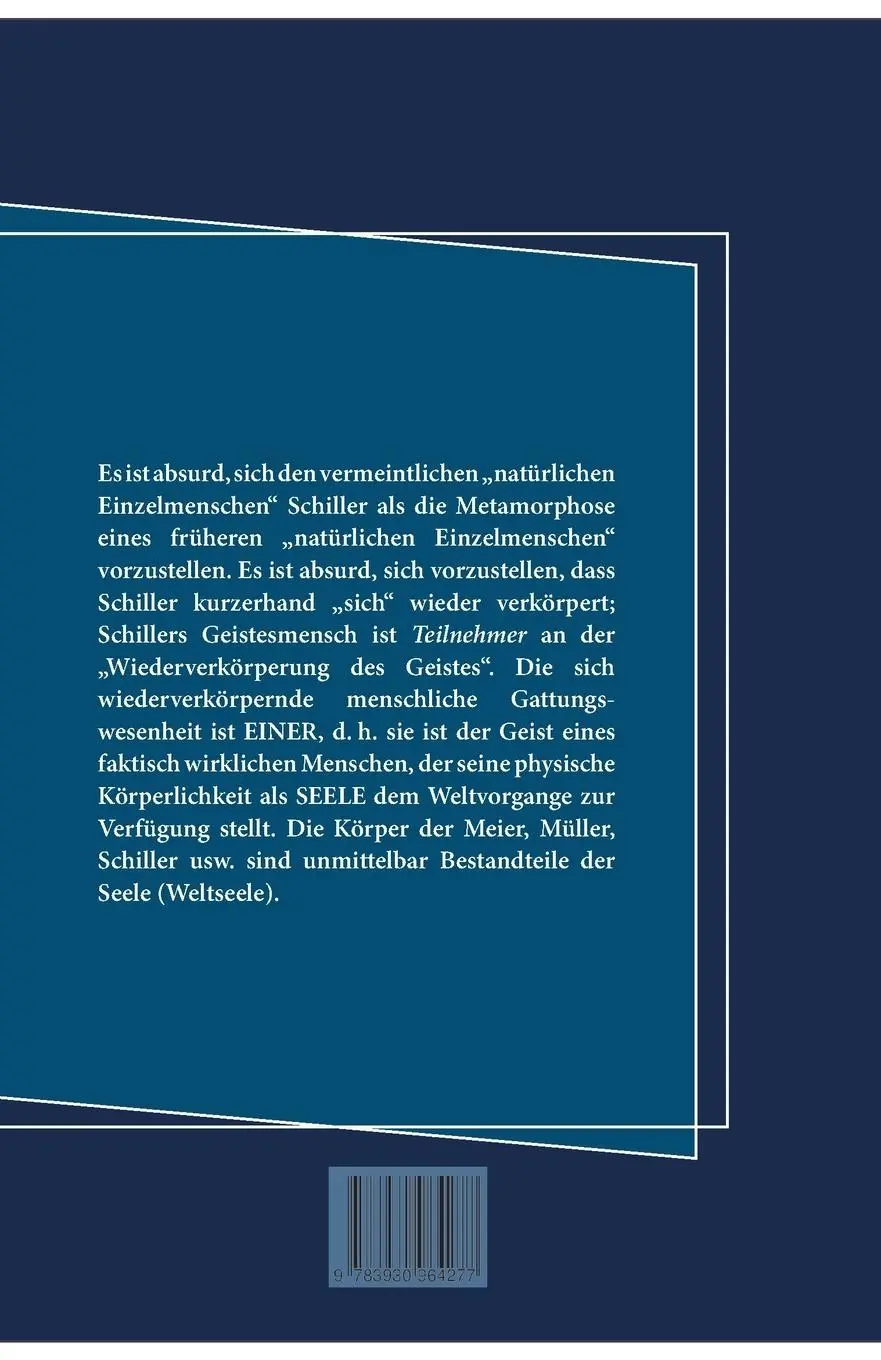 Rückseite: 9783930964277 | Elf Briefe über Wiederverkörperung | Erweiterte Neuausgabe | Ballmer