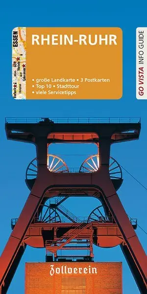 Cover: 9783961414277 | GO VISTA: Reiseführer Rhein-Ruhr, m. 1 Karte | Heike Wagner | Buch