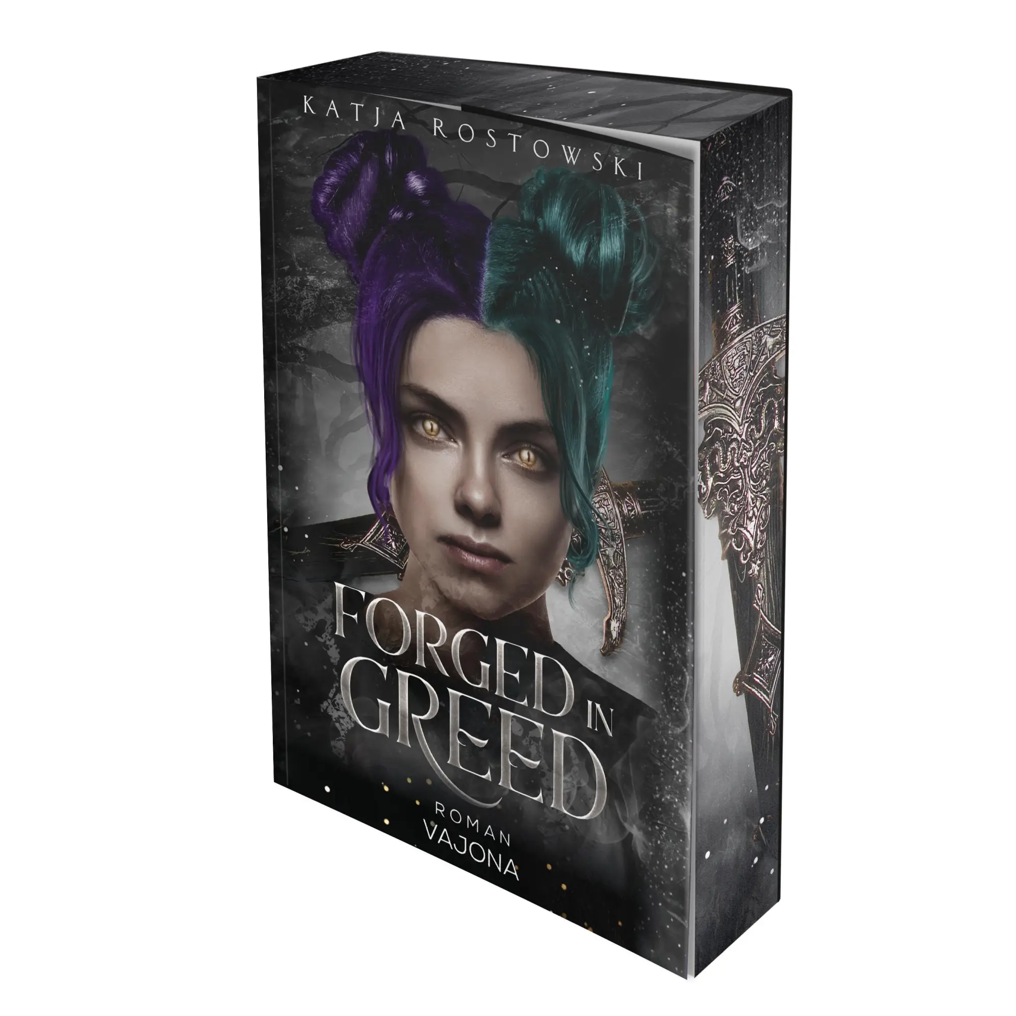 Cover: 9783987184277 | Forged in Greed | Mit limitiertem Farbschnitt! | Katja Rostowski