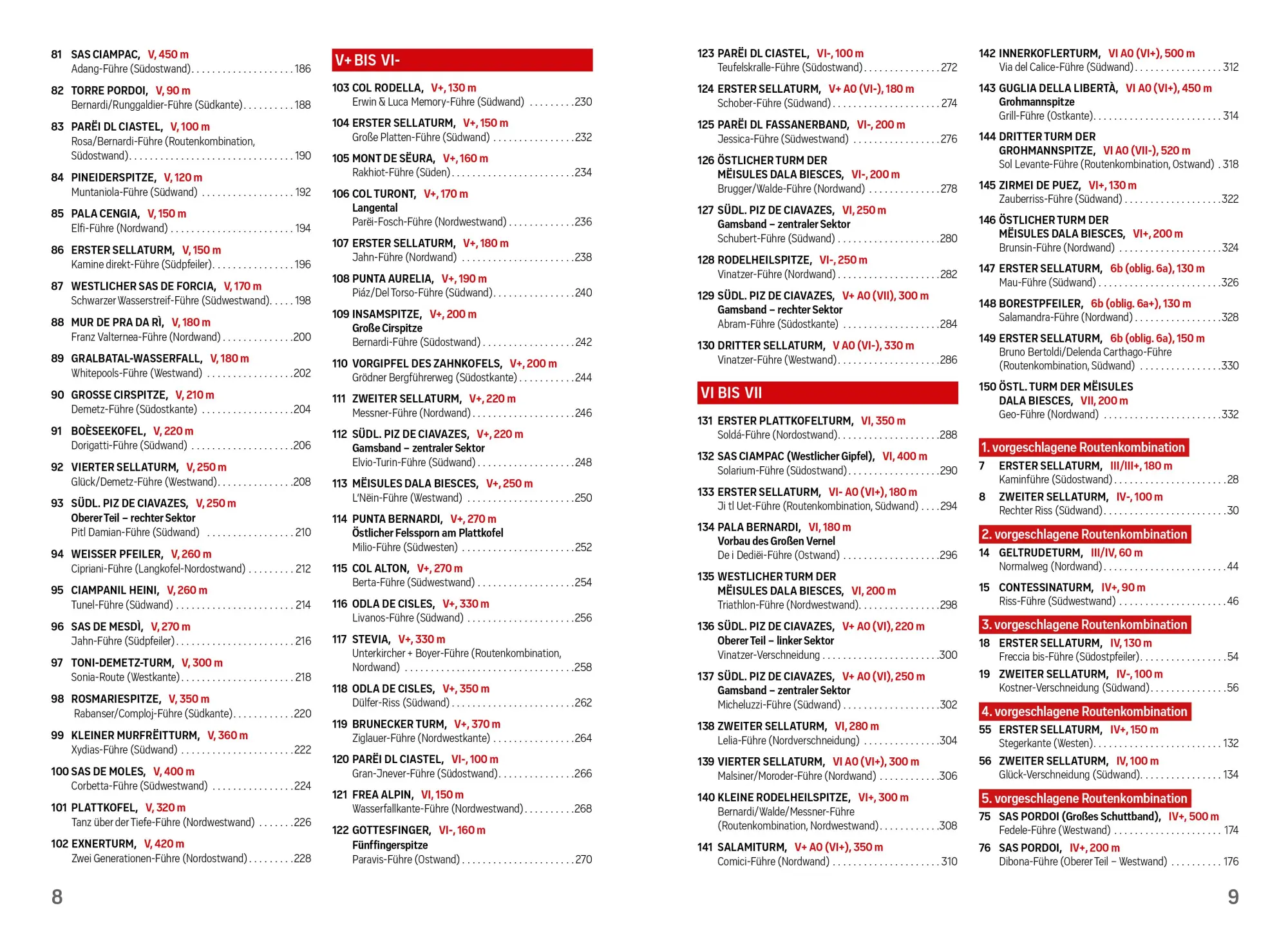 Bild: 9791280864277 | Die Top-Kletterrouten in Gröden und Umgebung | Mauro Bernardi | Buch