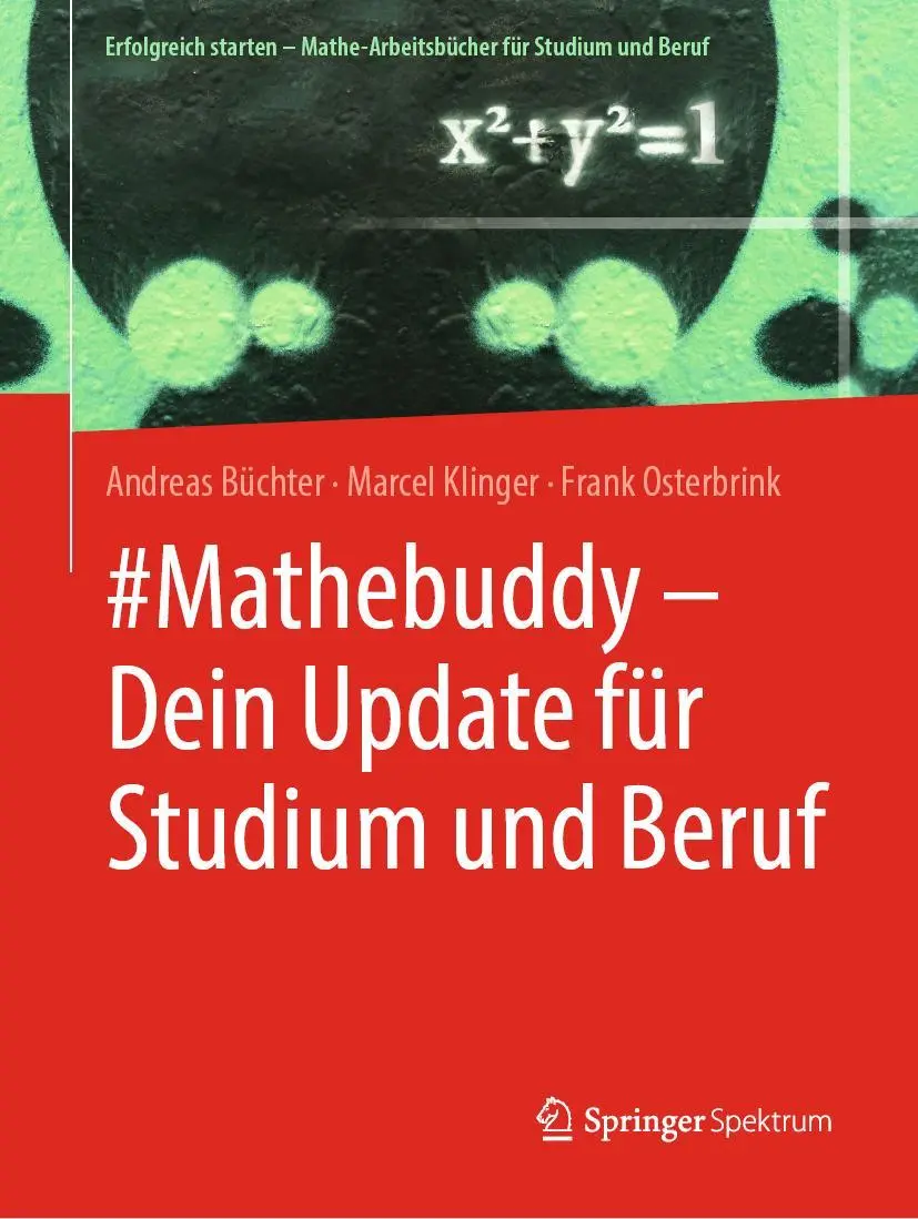 Cover: 9783662594377 | #Mathebuddy - Dein Update für Studium und Beruf | Büchter (u. a.) | iv