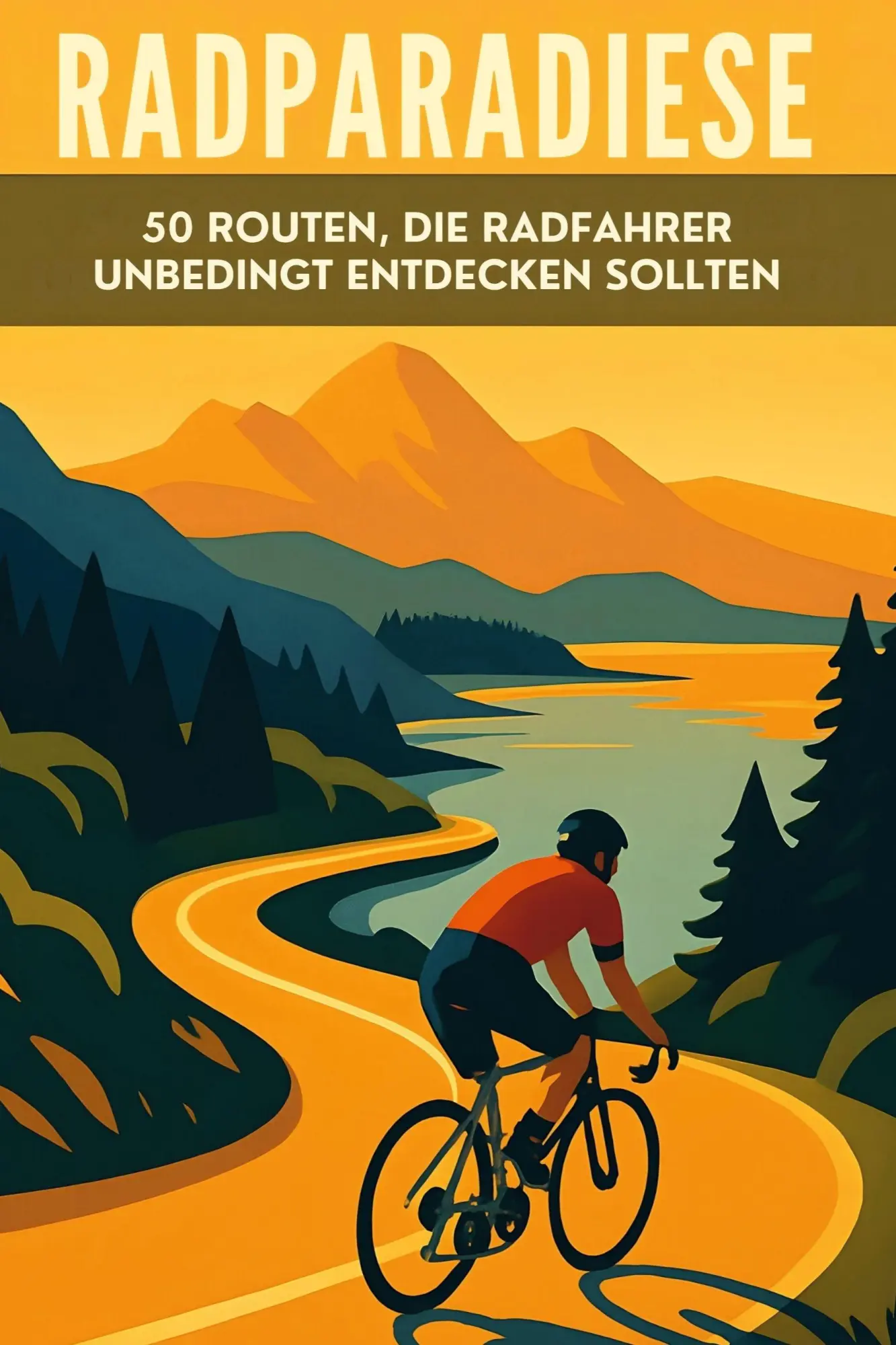 Cover: 9783695334377 | Radparadiese | 50 Routen, die Radfahrer unbedingt entdecken sollten