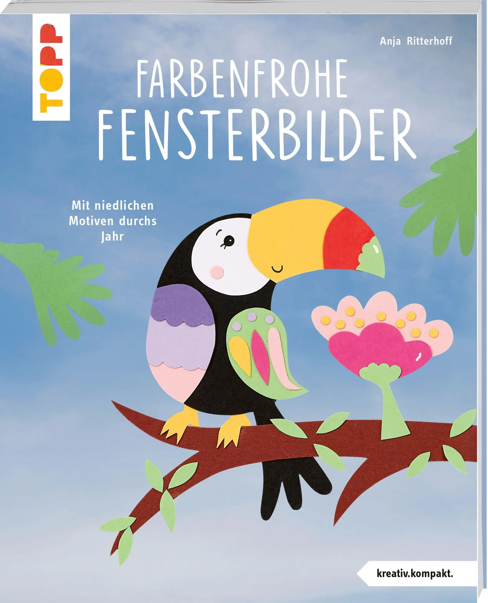Cover: 9783735854377 | Farbenfrohe Fensterbilder (kreativ.kompakt) | Anja Ritterhoff | Buch