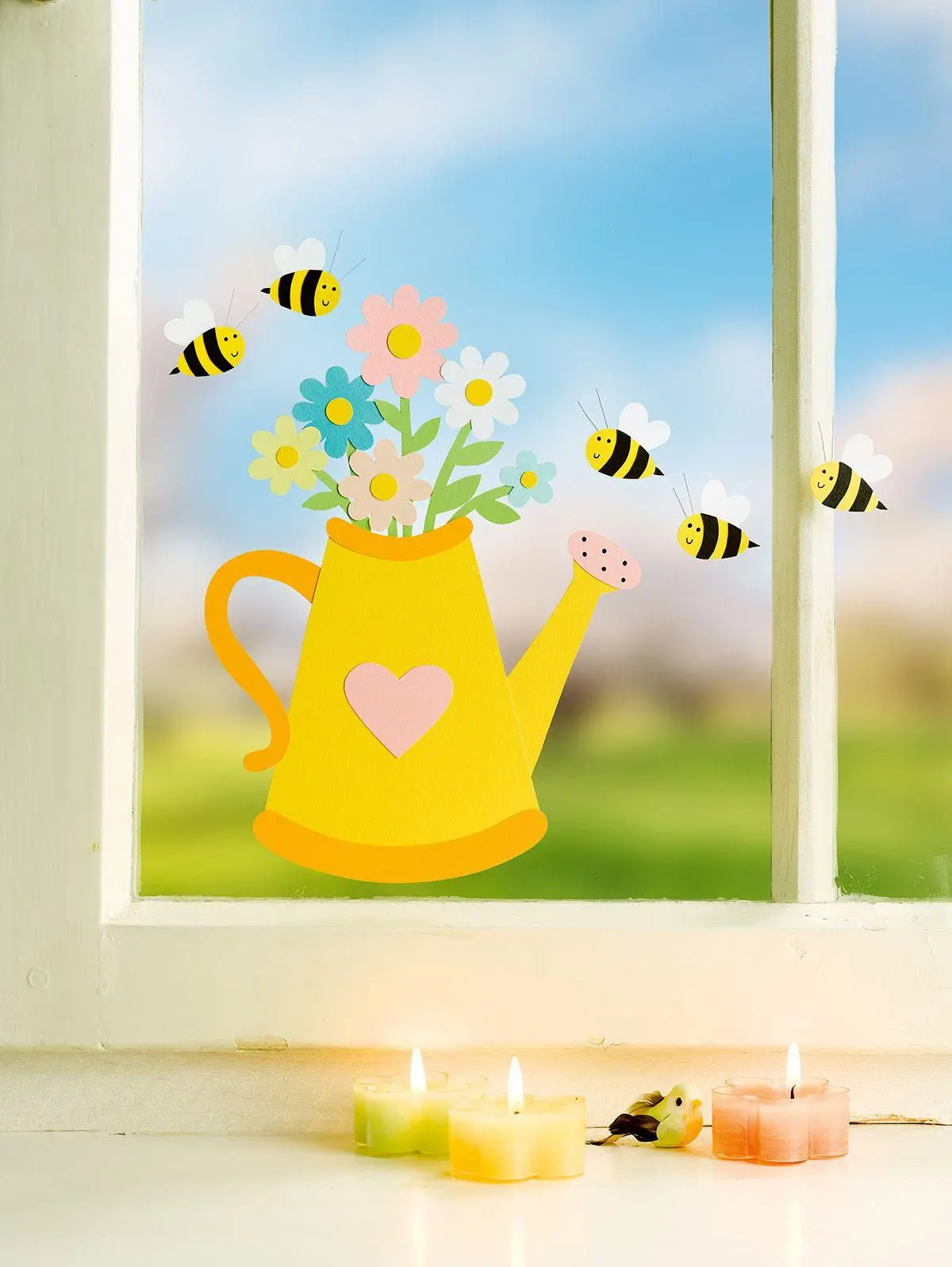 Bild: 9783735854377 | Farbenfrohe Fensterbilder (kreativ.kompakt) | Anja Ritterhoff | Buch