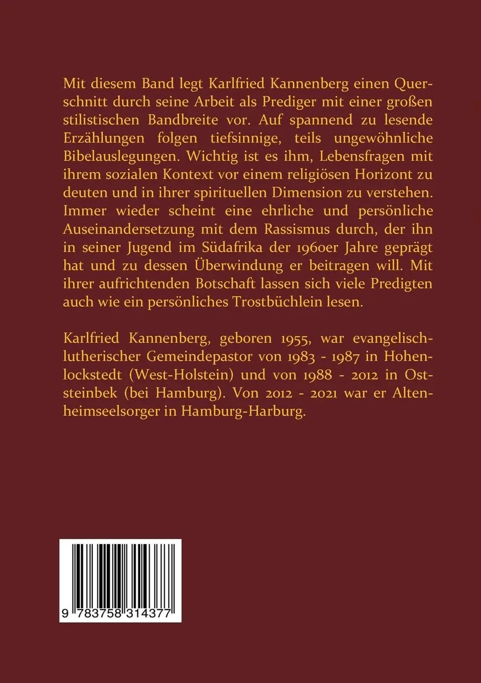 Rückseite: 9783758314377 | Gottes Wort ist wie Licht in der Nacht | Predigten | Kannenberg | Buch