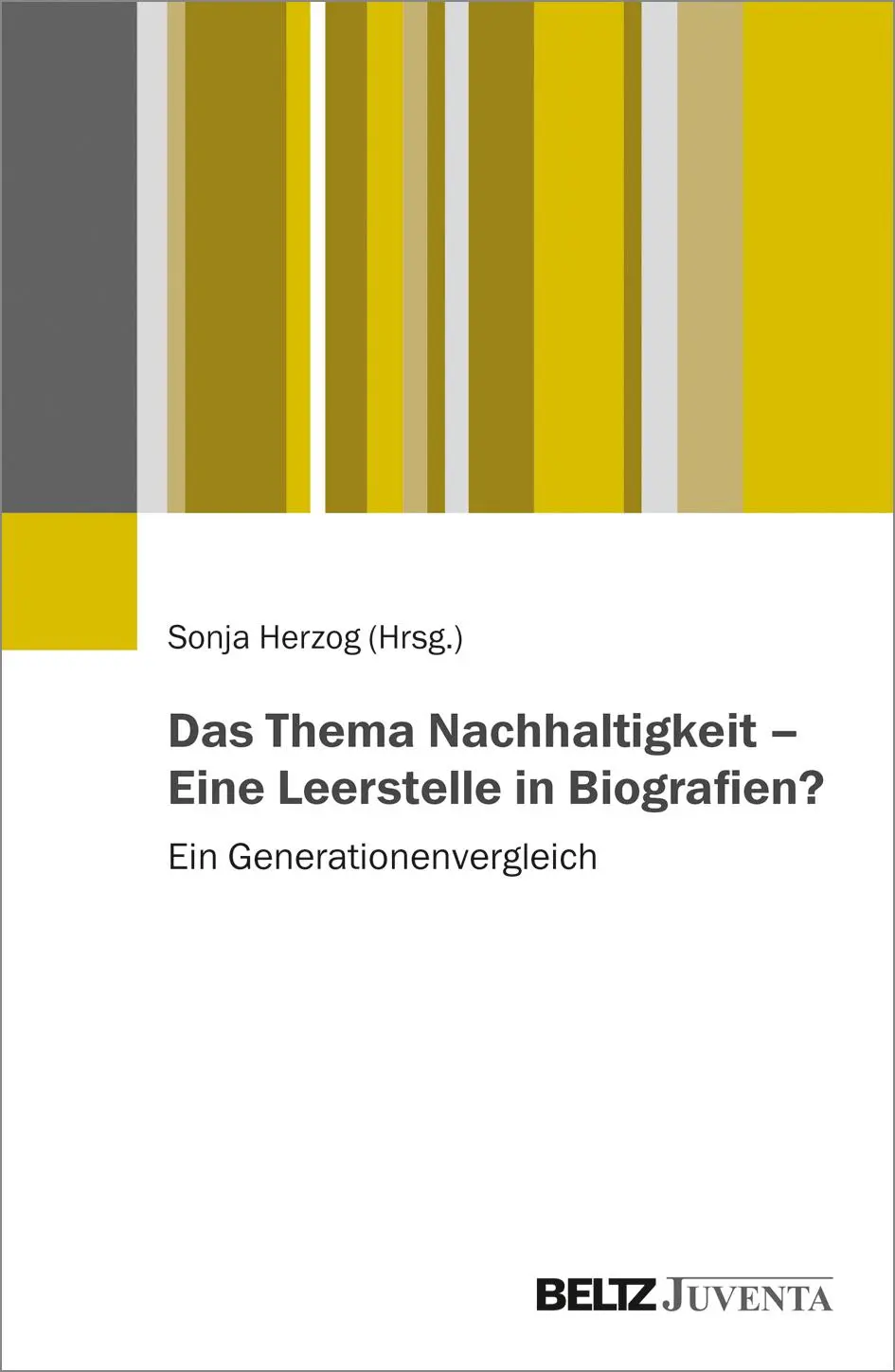 Cover: 9783779964377 | Das Thema Nachhaltigkeit - Eine Leerstelle in Biografien? | Herzog
