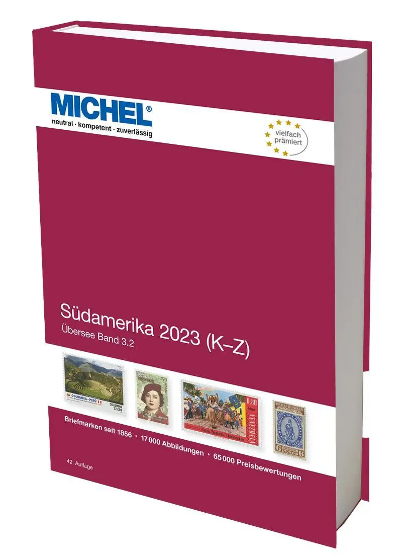 Cover: 9783954024377 | MICHEL Südamerika K-Z 2023 | Ü 3.2 | MICHEL-Redaktion | Buch | 1068 S.