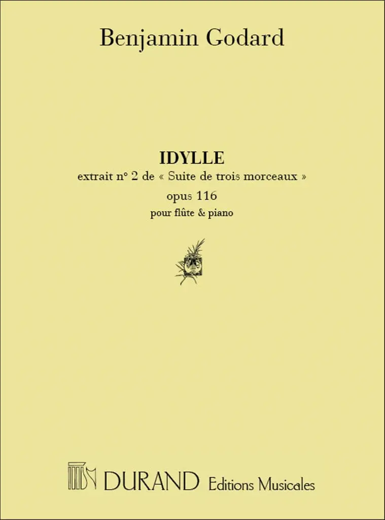 Cover: 9790044024377 | Suite de trois morceaux - Idylle No. 2 op. 116 | Benjamin Godard