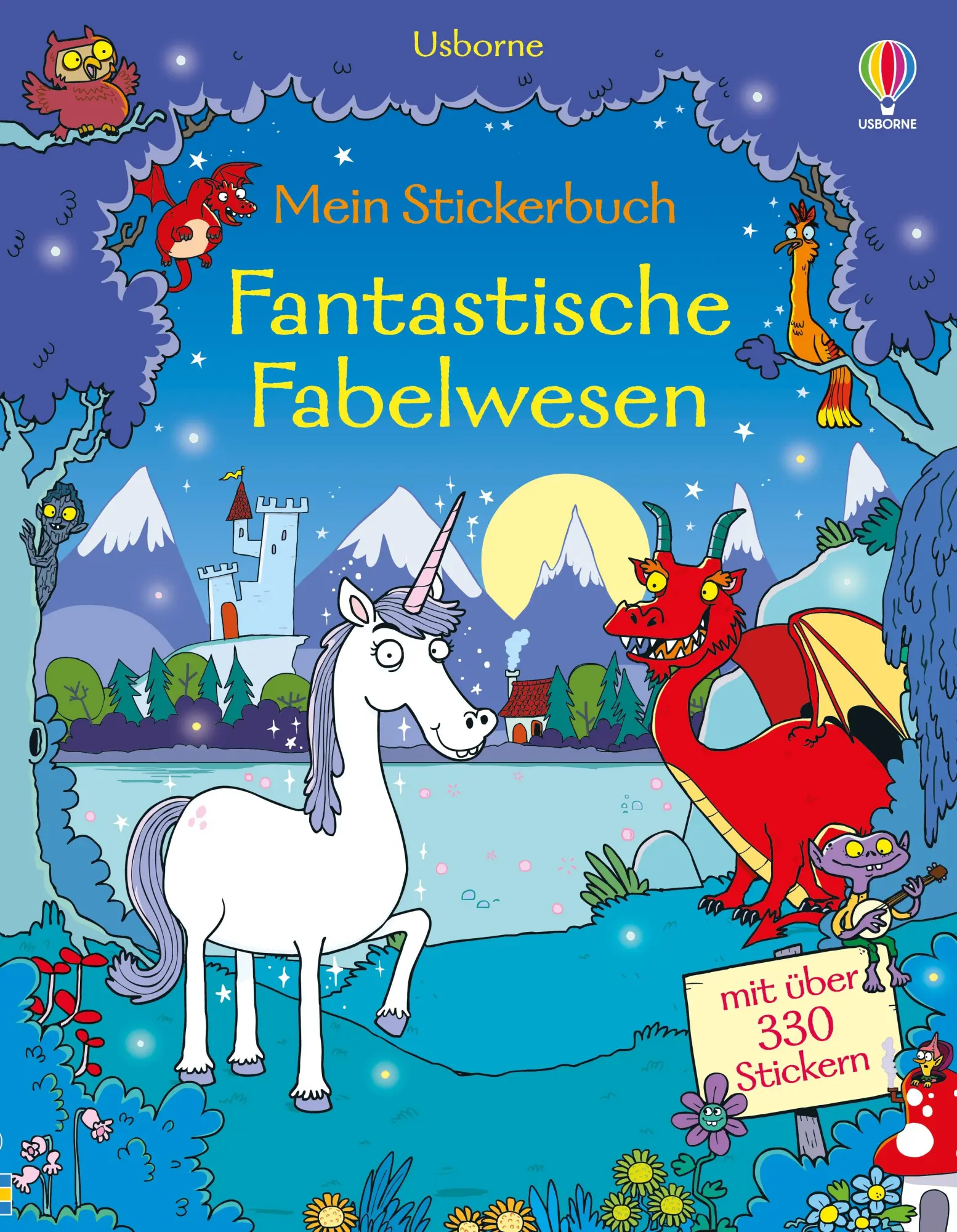Cover: 9781035704477 | Mein Stickerbuch: Fantastische Fabelwesen | Kirsteen Robson | Buch