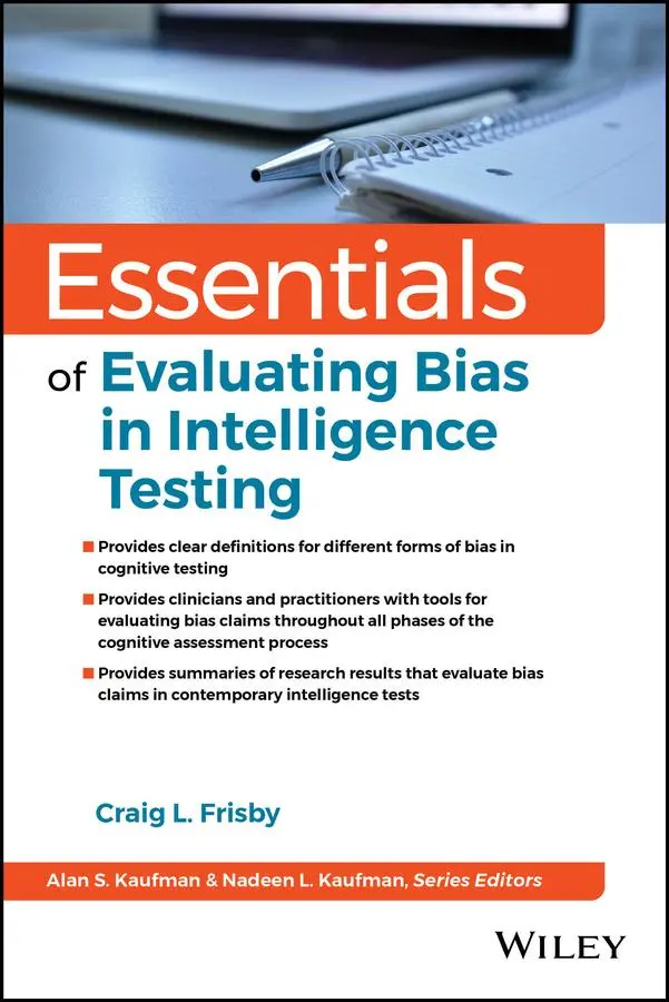 Cover: 9781394184477 | Essentials of Evaluating Bias in Intelligence Testing | Craig L Frisby