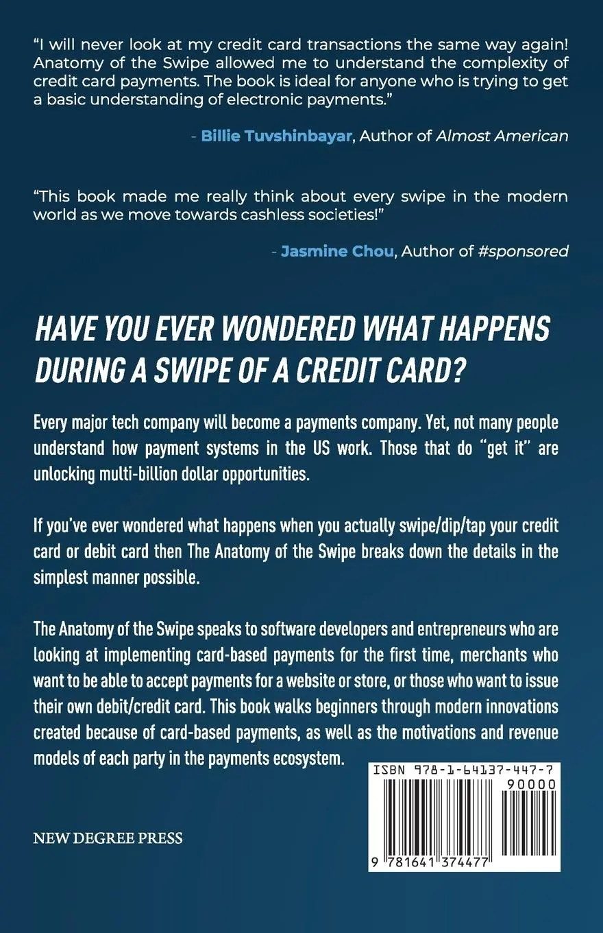 Rückseite: 9781641374477 | The Anatomy of the Swipe: Making Money Move | Ahmed Siddiqui | Buch
