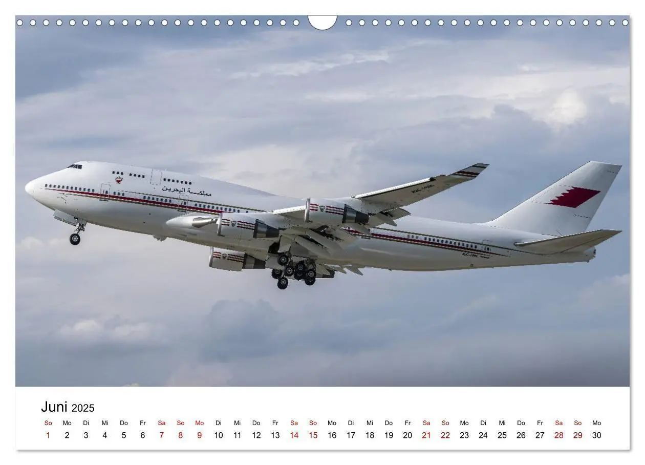 Bild: 9783435014477 | Boeing 747 Kalender (Wandkalender 2025 DIN A3 quer), CALVENDO...