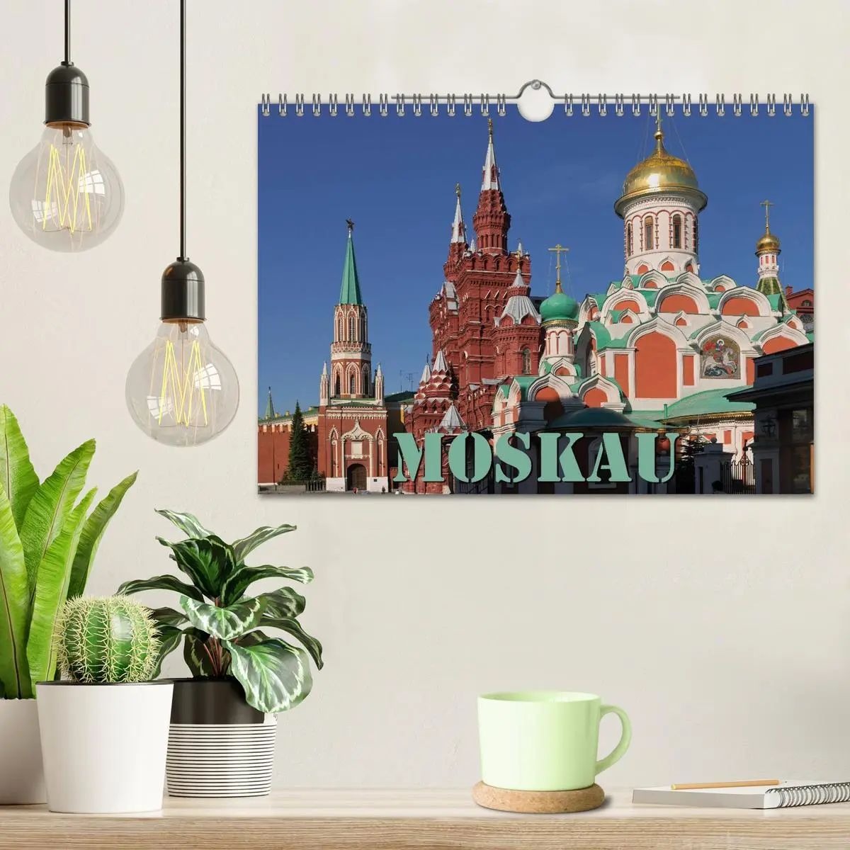 Bild: 9783516124477 | Moskau (Wandkalender 2026 DIN A4 quer), CALVENDO Monatskalender | 2026