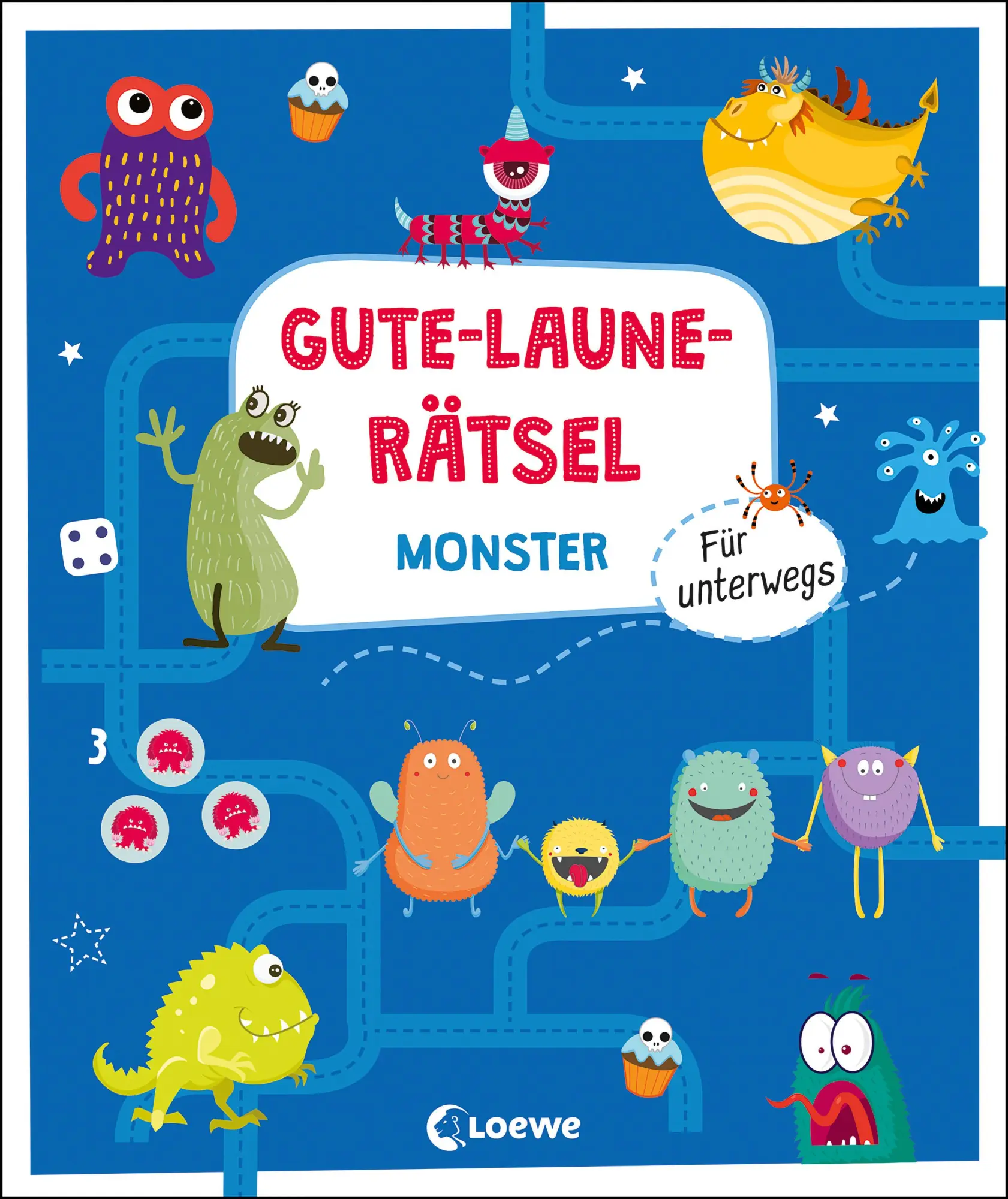Cover: 9783743214477 | Gute-Laune-Rätsel für unterwegs - Monster | Cordula Kamb | Taschenbuch