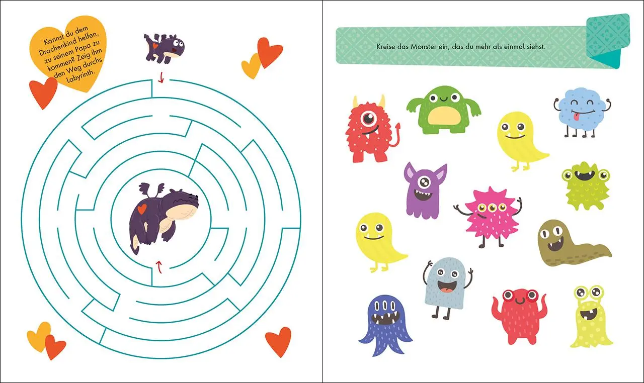 Bild: 9783743214477 | Gute-Laune-Rätsel für unterwegs - Monster | Cordula Kamb | Taschenbuch