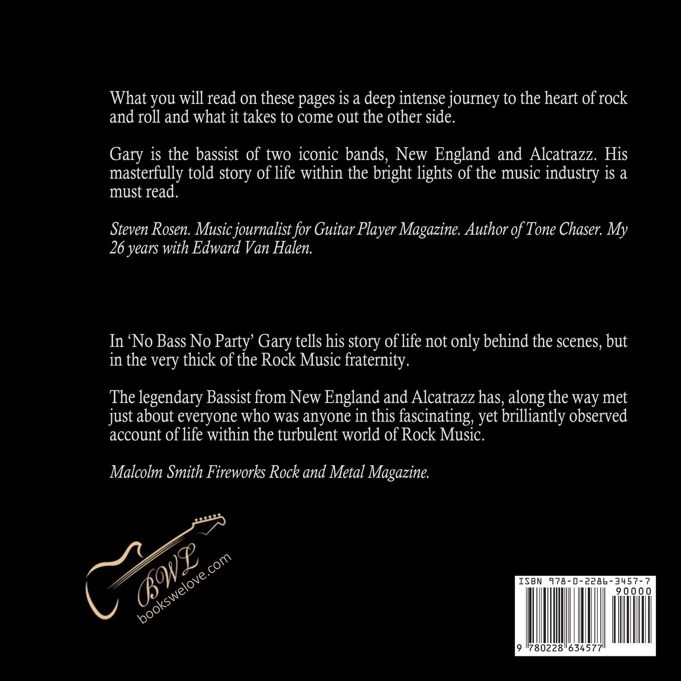 Rückseite: 9780228634577 | No Bass No Party | Gary Shea | Taschenbuch | Englisch | 2025