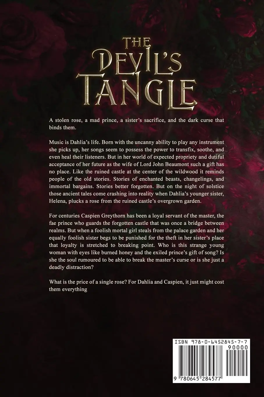 Rückseite: 9780645284577 | The Devil's Tangle | A Woven Fate Tale | C. E. Page | Taschenbuch