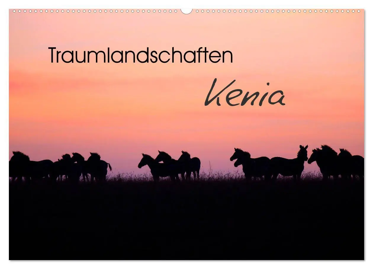 Cover: 9783457954577 | Traumlandschaften Kenia (Wandkalender 2026 DIN A2 quer), CALVENDO...