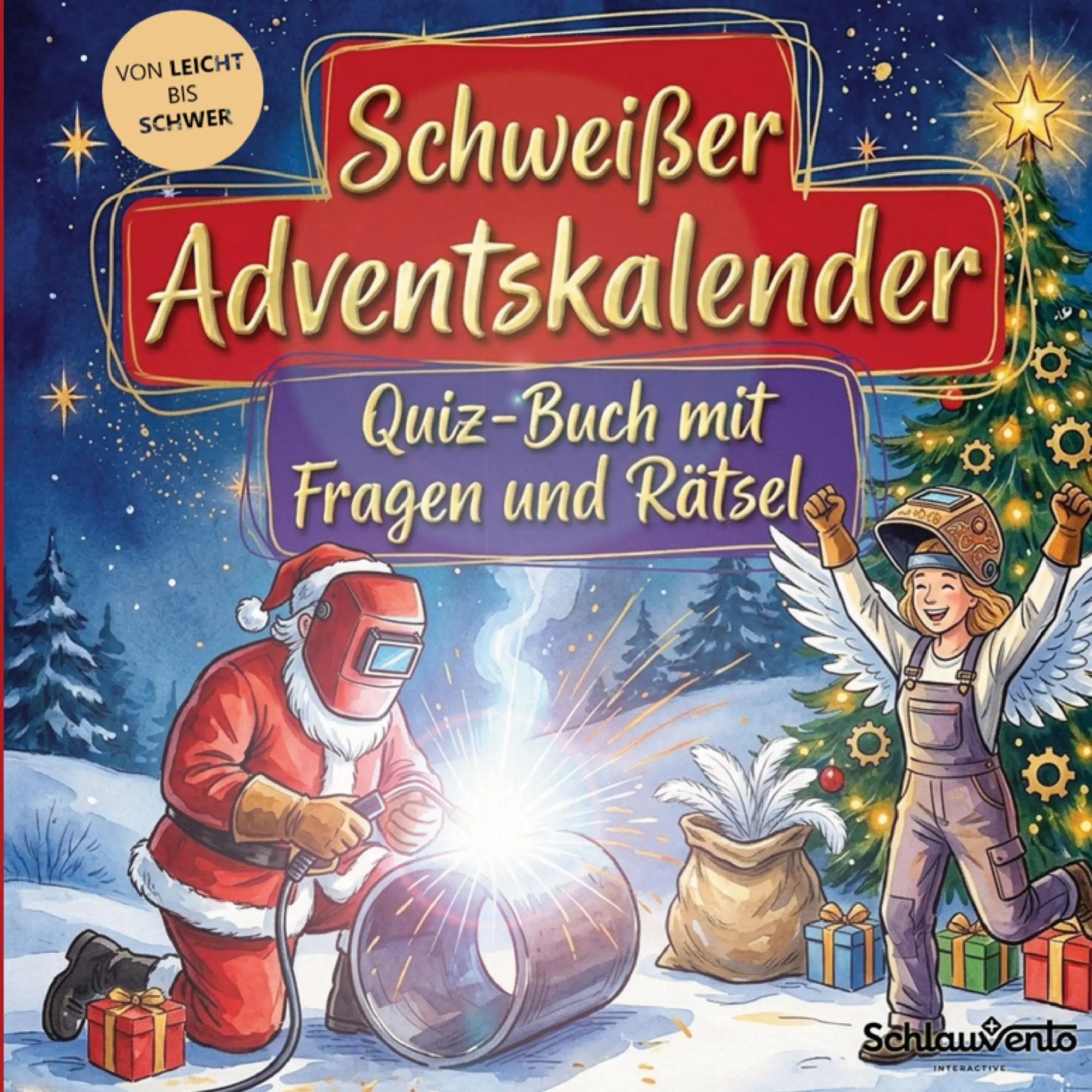 Cover: 9783693194577 | Schweißer-Adventskalender: Quiz-Buch mit Fragen und Rätsel | Buch
