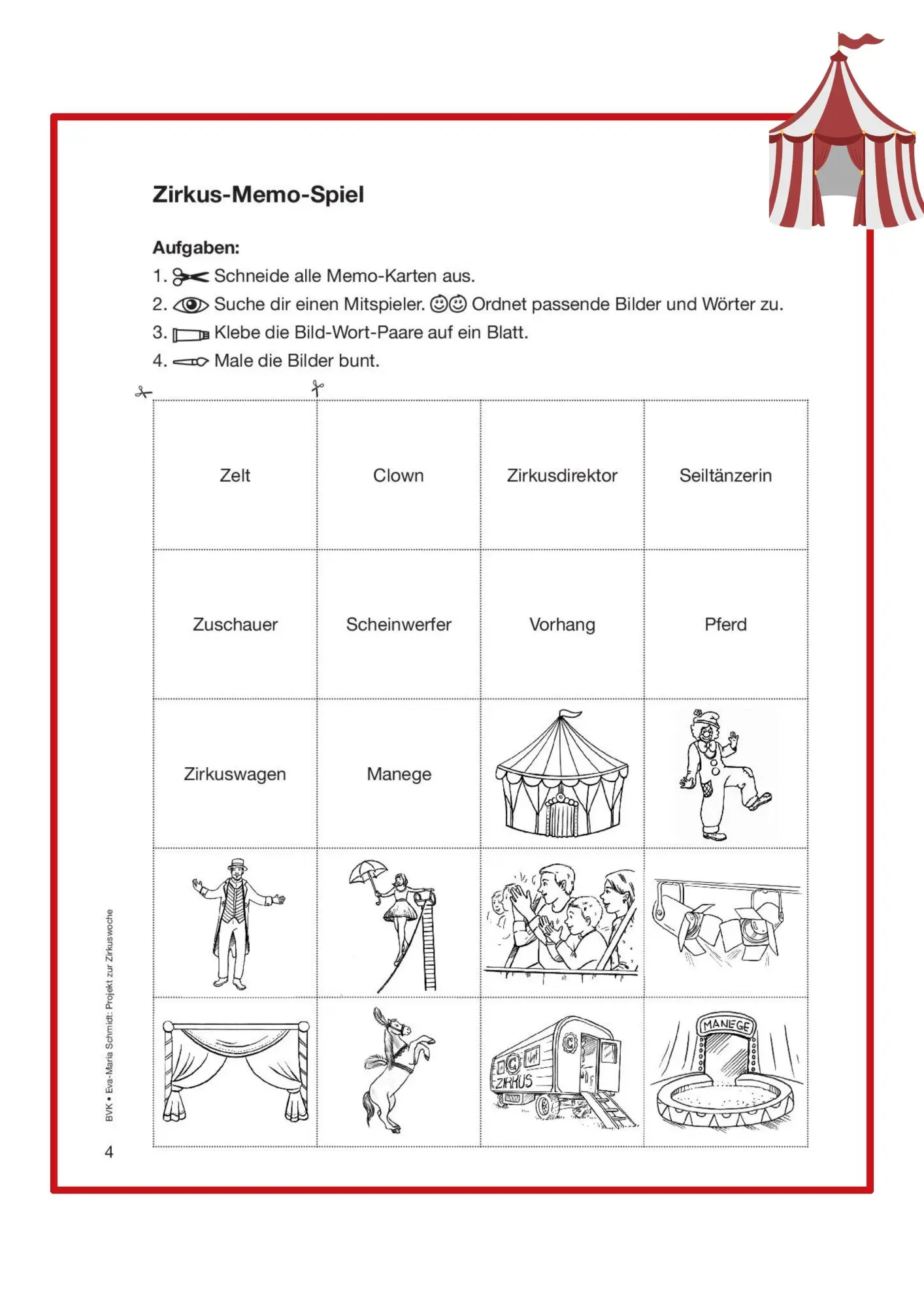 Bild: 9783965204577 | Projekt zur Zirkuswoche | Eva-Maria Schmidt | Broschüre | 36 S. | 2026