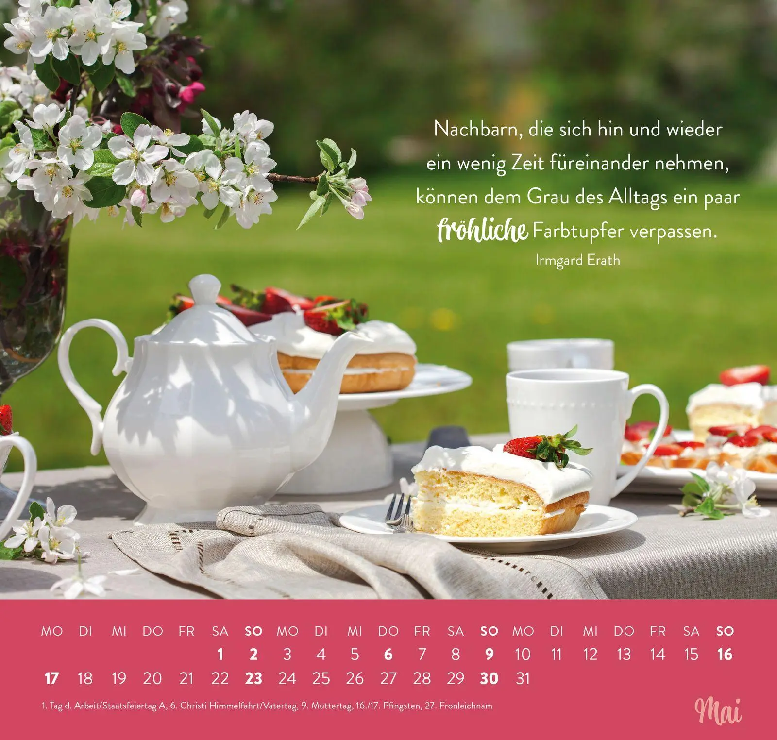 Bild: 4036442014677 | Wandkalender 2027: Für nette Nachbarn | Groh Verlag | Kalender | 12 S.
