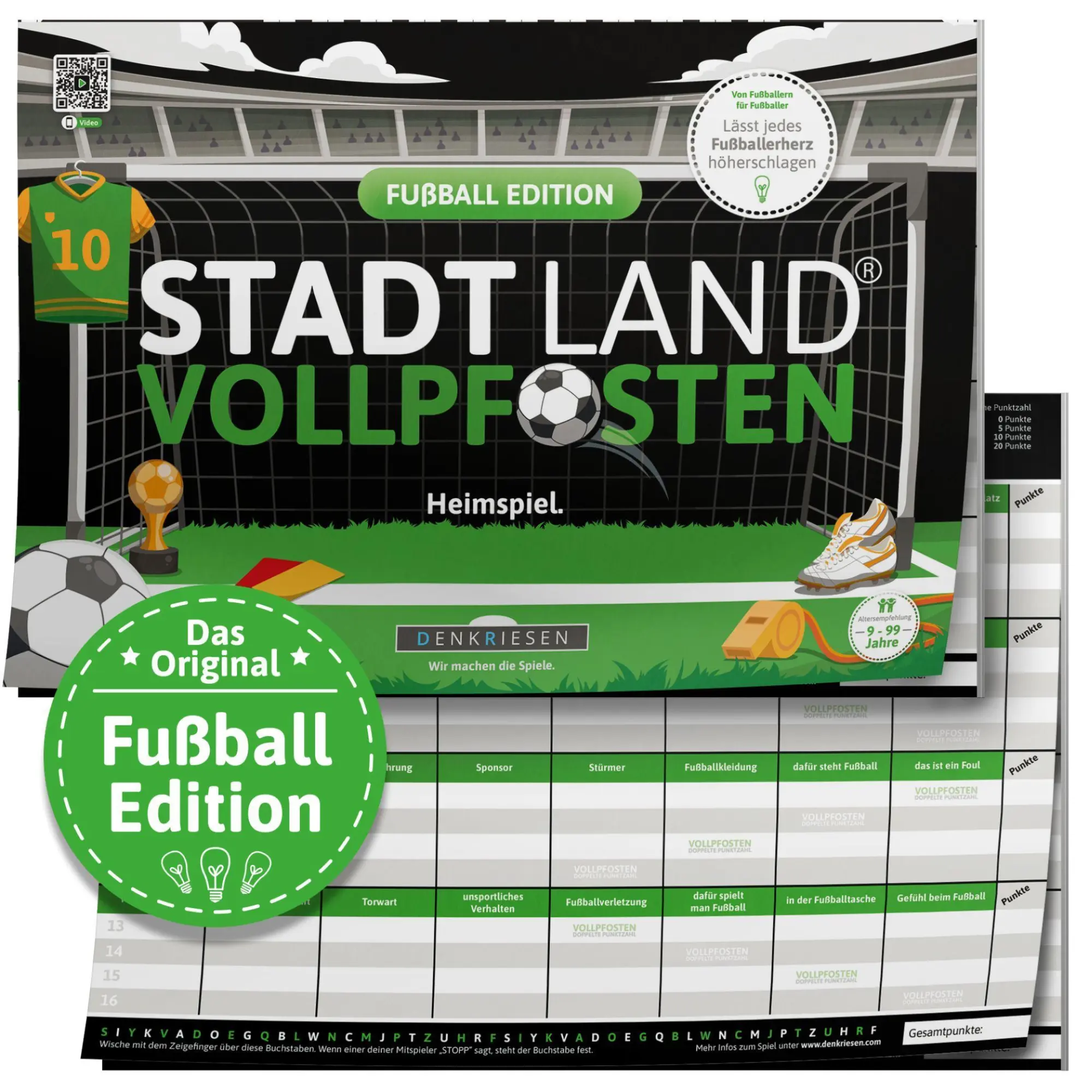 Cover: 4260528094677 | DENKRIESEN - STADT LAND VOLLPFOSTEN® - FUßBALL EDITION -...