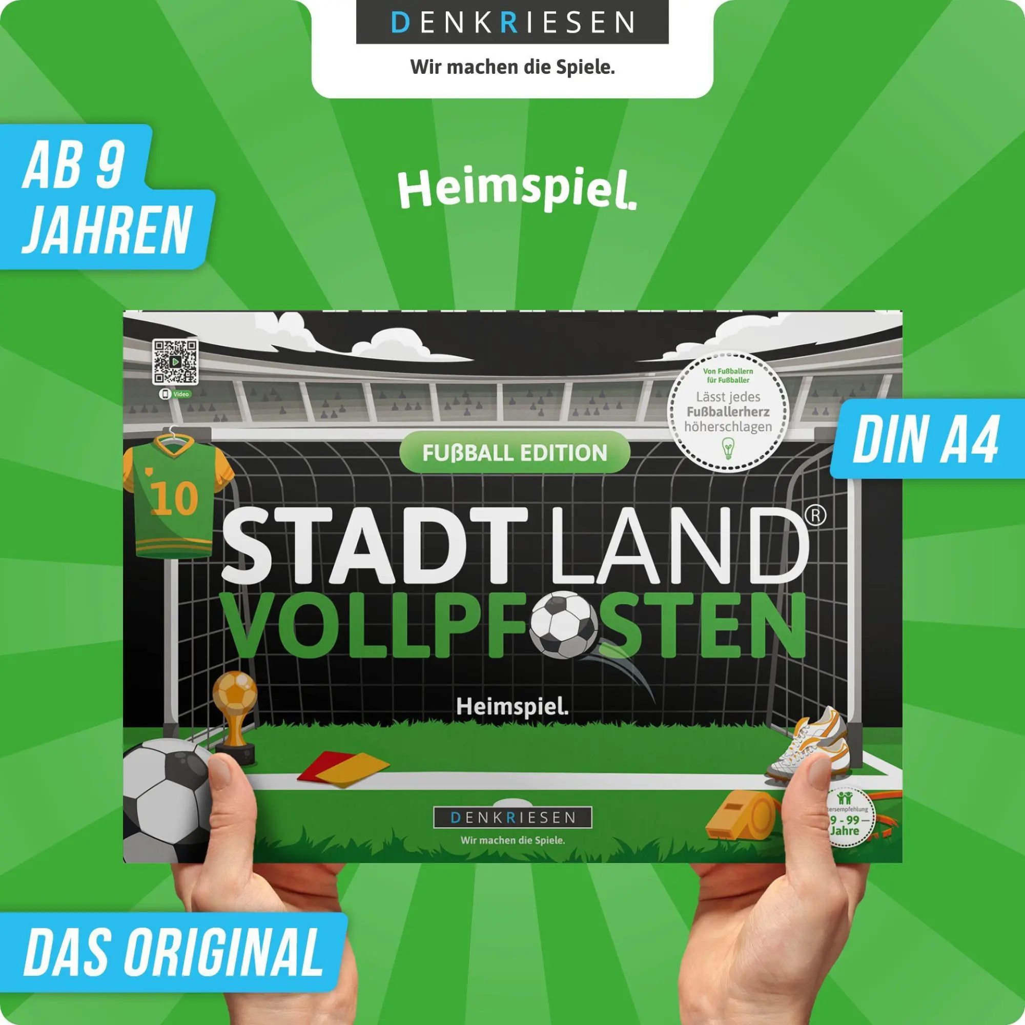 Bild: 4260528094677 | DENKRIESEN - STADT LAND VOLLPFOSTEN® - FUßBALL EDITION -...