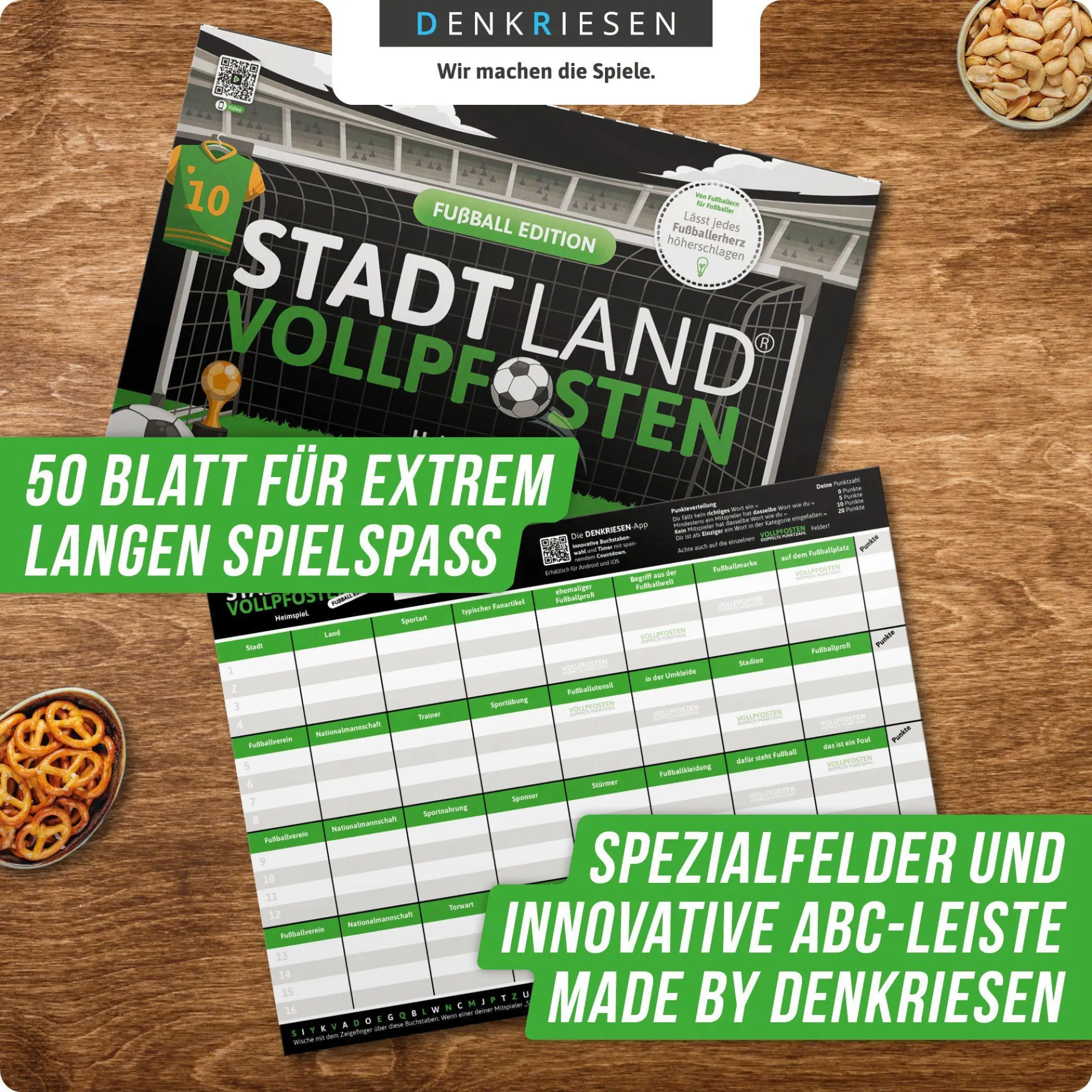 Bild: 4260528094677 | DENKRIESEN - STADT LAND VOLLPFOSTEN® - FUßBALL EDITION -...