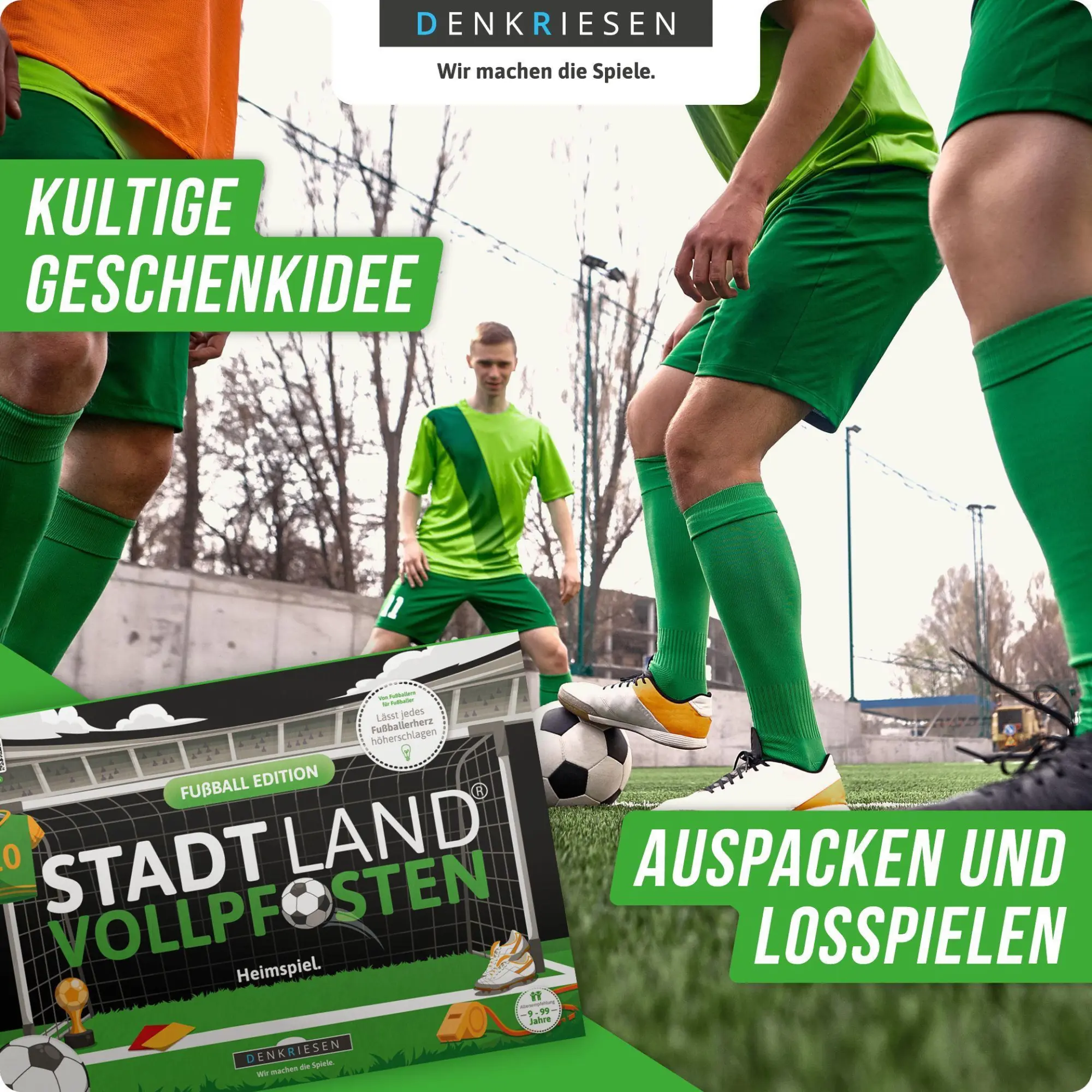 Bild: 4260528094677 | DENKRIESEN - STADT LAND VOLLPFOSTEN® - FUßBALL EDITION -...