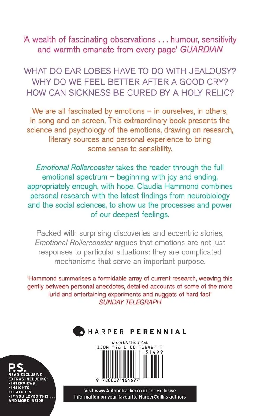 Rückseite: 9780007164677 | Emotional Rollercoaster | A Journey Through the Science of Feelings