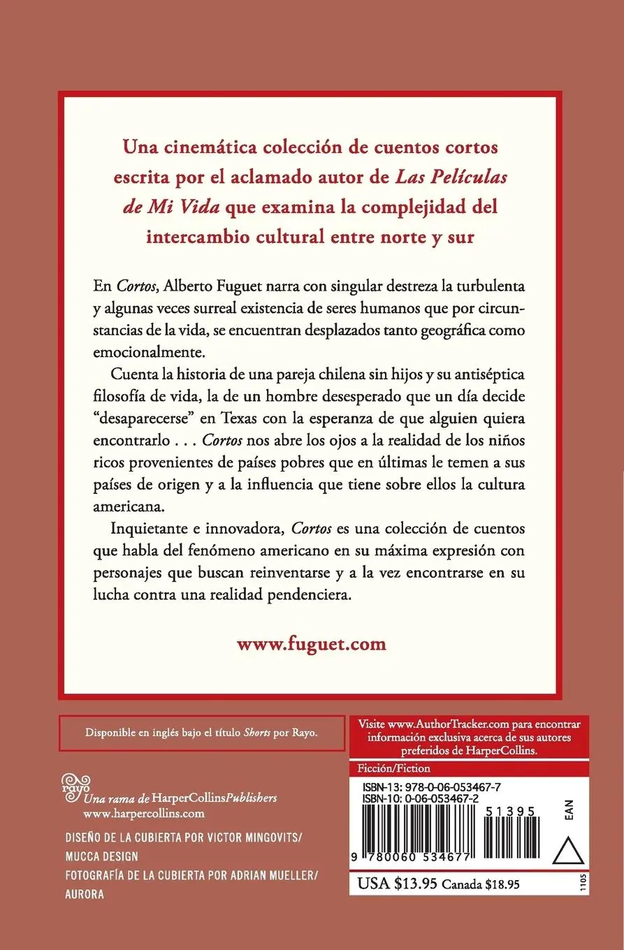 Rückseite: 9780060534677 | El Cortos | Cuentos | Alberto Fuguet | Taschenbuch | Spanisch | 2014