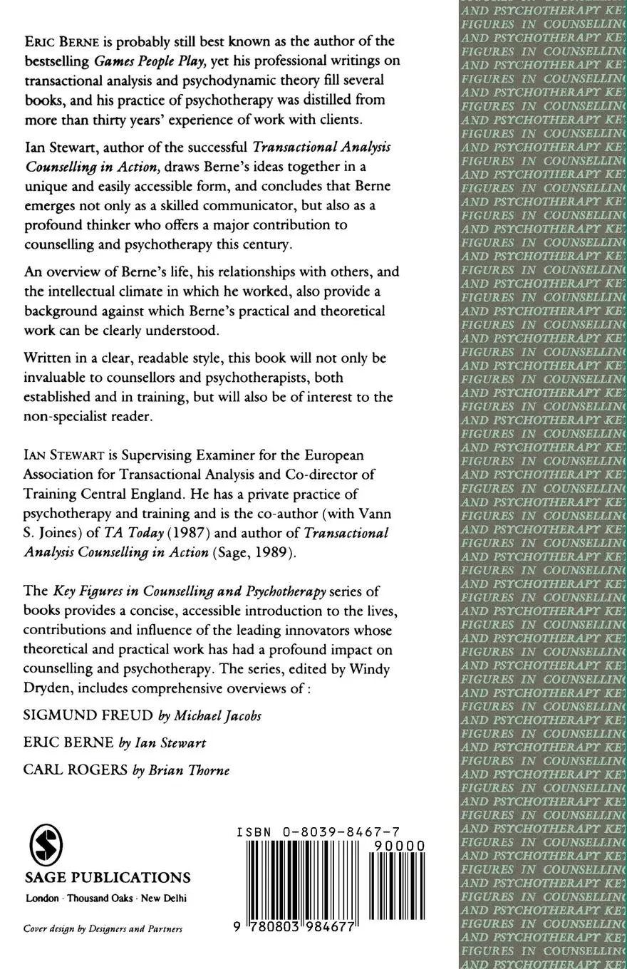 Rückseite: 9780803984677 | Eric Berne | Ian Stewart | Taschenbuch | Englisch | 2000