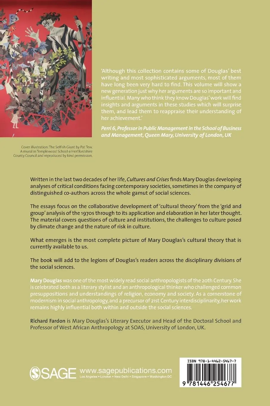 Rückseite: 9781446254677 | Cultures and Crises | Mary Douglas (u. a.) | Taschenbuch | Englisch