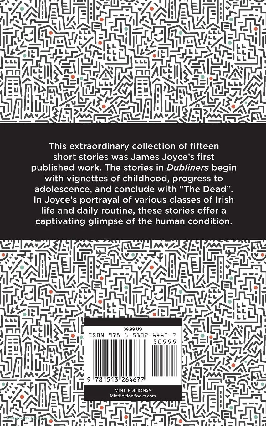Rückseite: 9781513264677 | Dubliners | James Joyce | Taschenbuch | Kartoniert / Broschiert | 2020