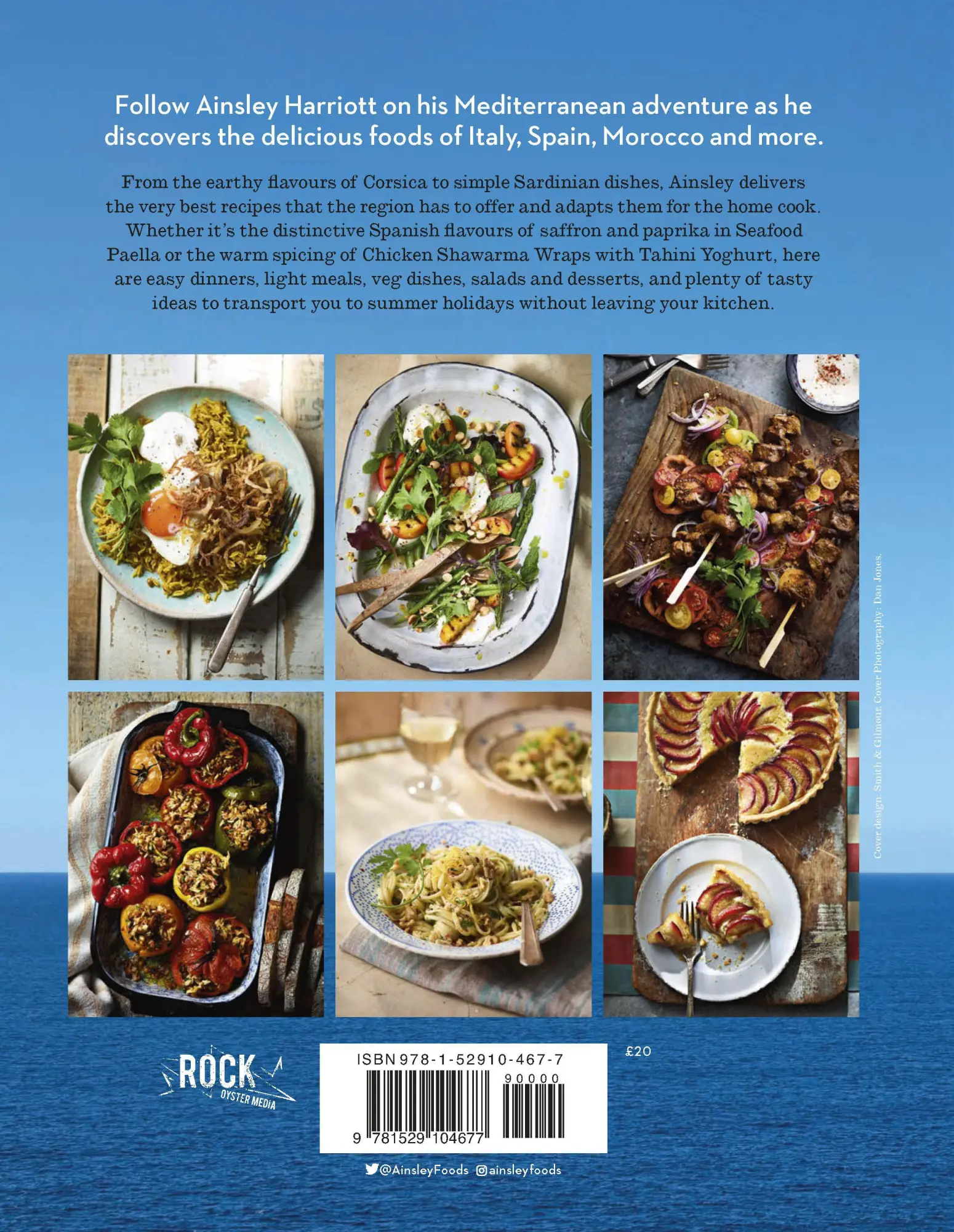 Rückseite: 9781529104677 | Ainsley's Mediterranean Cookbook | Ainsley Harriott | Buch | Gebunden