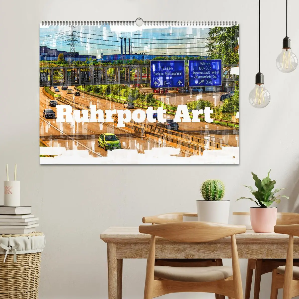 Bild: 9783457324677 | Ruhrpott Art (Wandkalender 2026 DIN A2 quer), CALVENDO Monatskalender