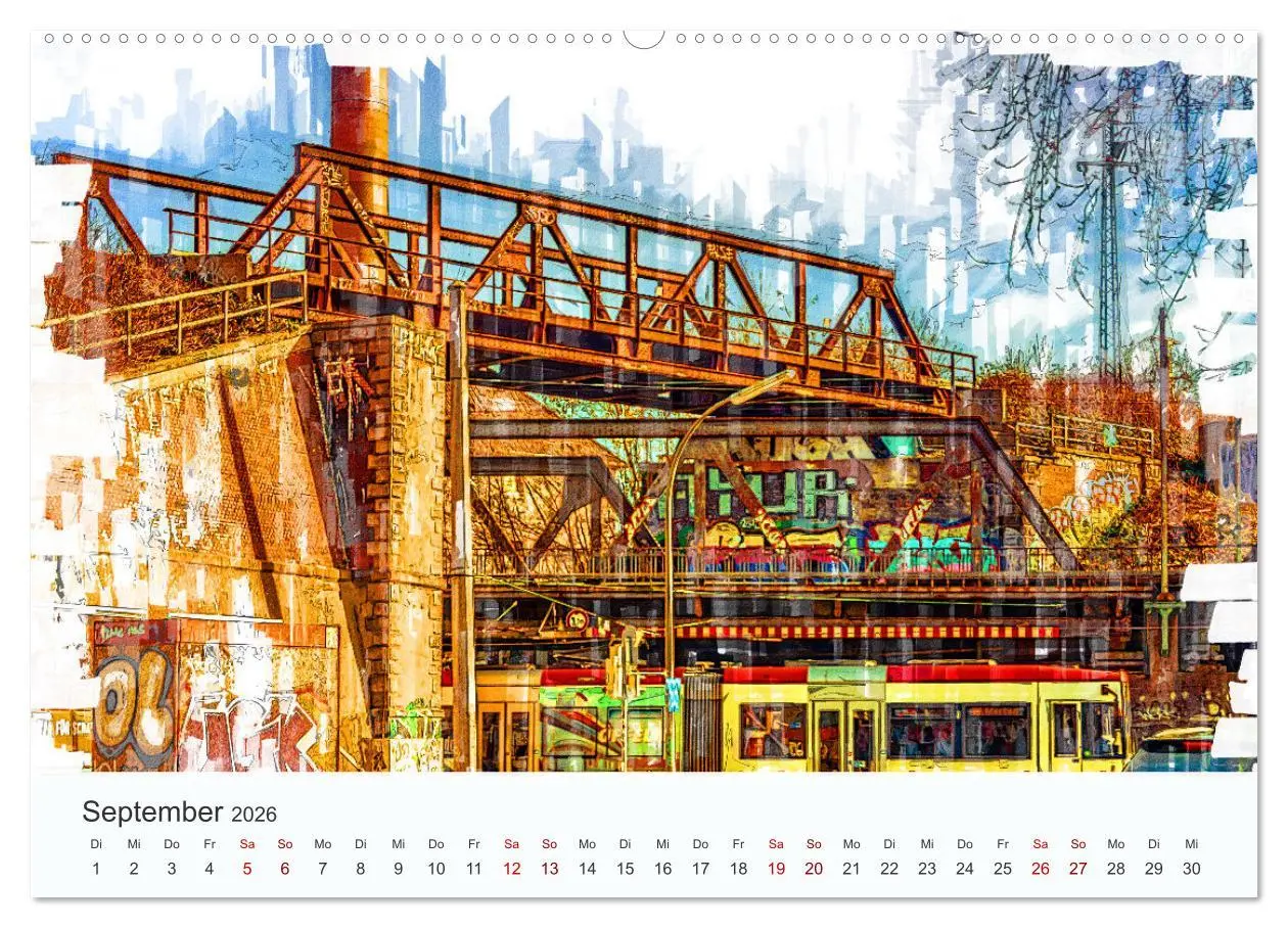Bild: 9783457324677 | Ruhrpott Art (Wandkalender 2026 DIN A2 quer), CALVENDO Monatskalender