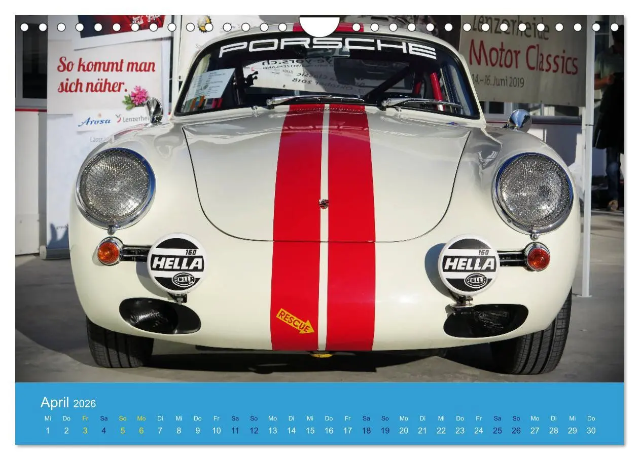 Bild: 9783457704677 | Porsche Classics (Wandkalender 2026 DIN A4 quer), CALVENDO...
