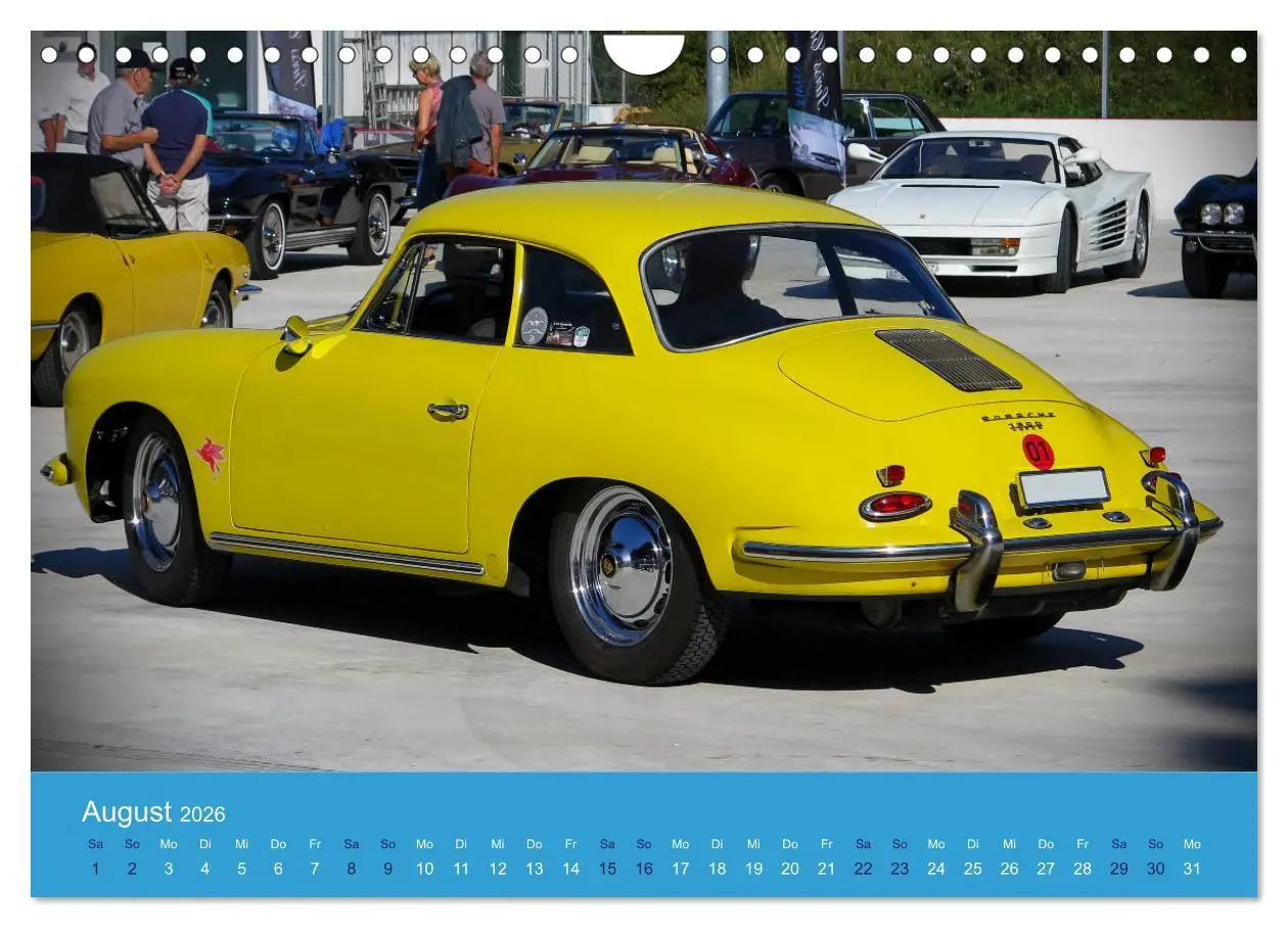 Bild: 9783457704677 | Porsche Classics (Wandkalender 2026 DIN A4 quer), CALVENDO...
