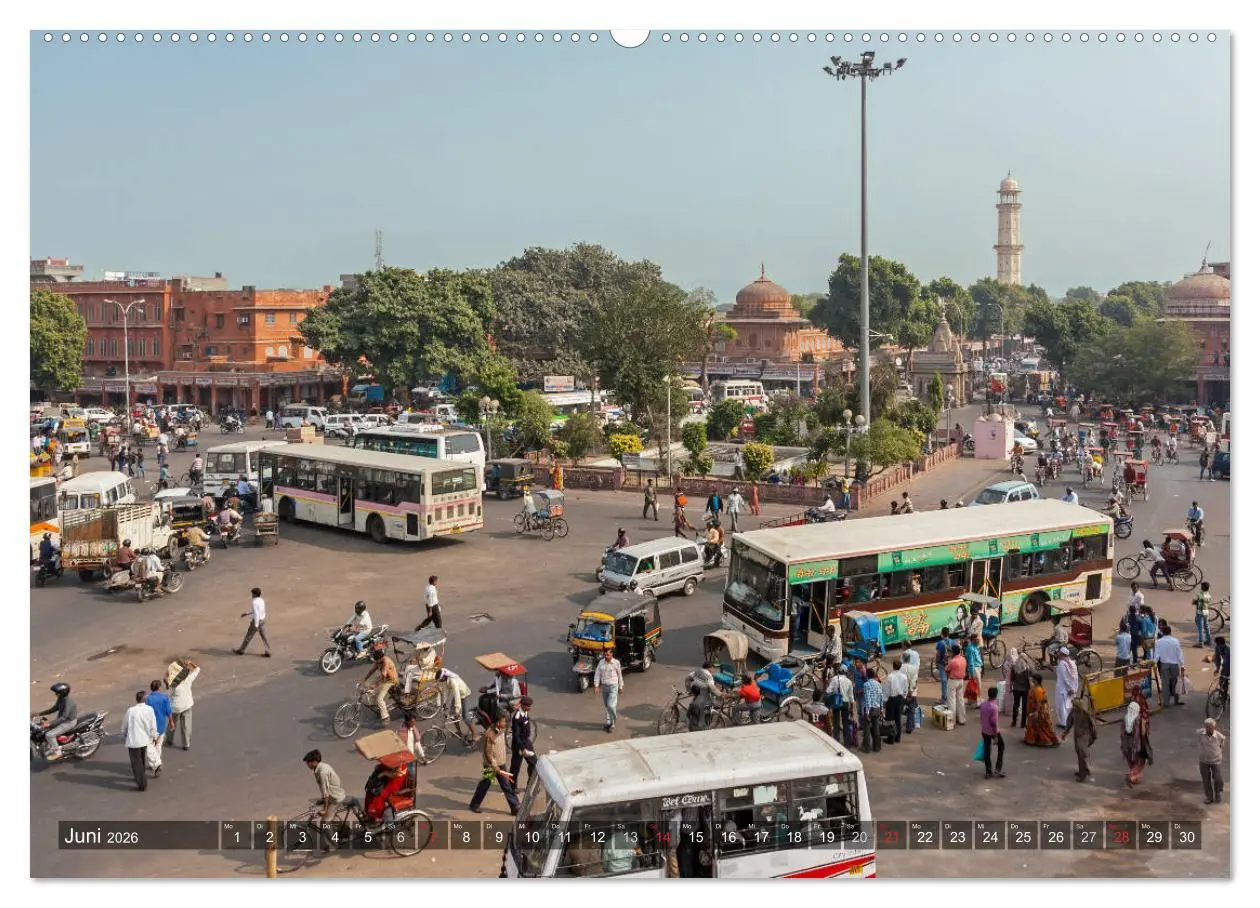 Bild: 9783457944677 | Indien, Rajasthan (hochwertiger Premium Wandkalender 2026 DIN A2...